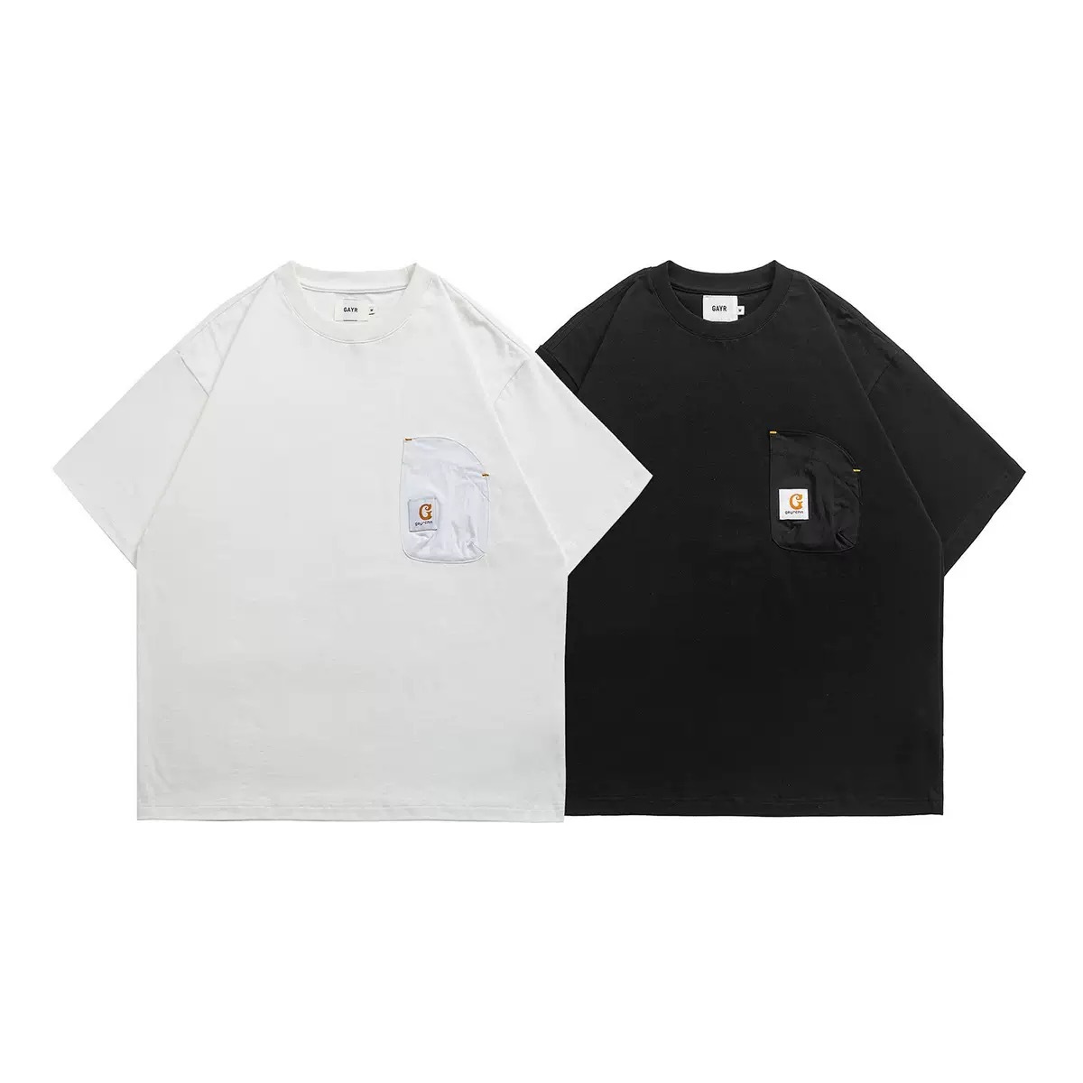 拼接口袋Tee