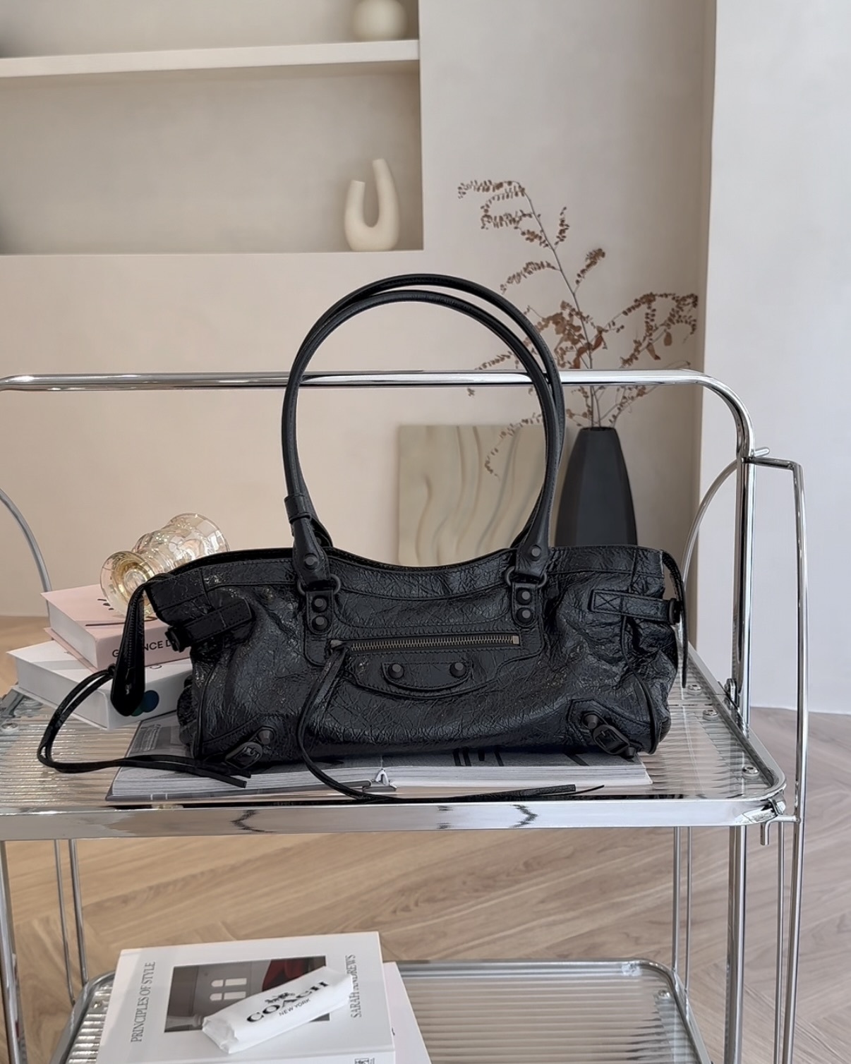BALENCIAGA｜LE CITY 法棍包 黑色