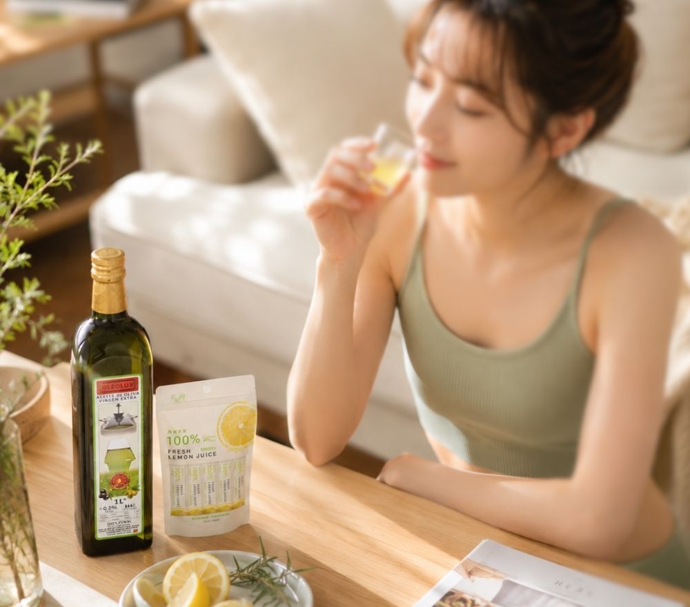 每天一杯「特級初榨橄欖油加檸檬汁」好處多多，顏值提升、天天順暢