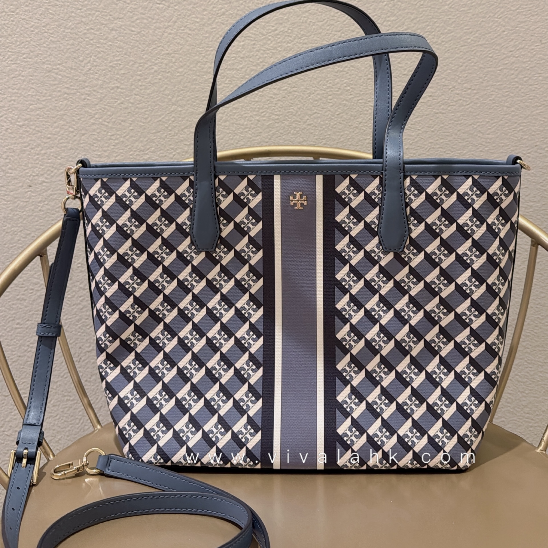 Tory Burch - Geo Logo 拉鍊 Tote (89763)