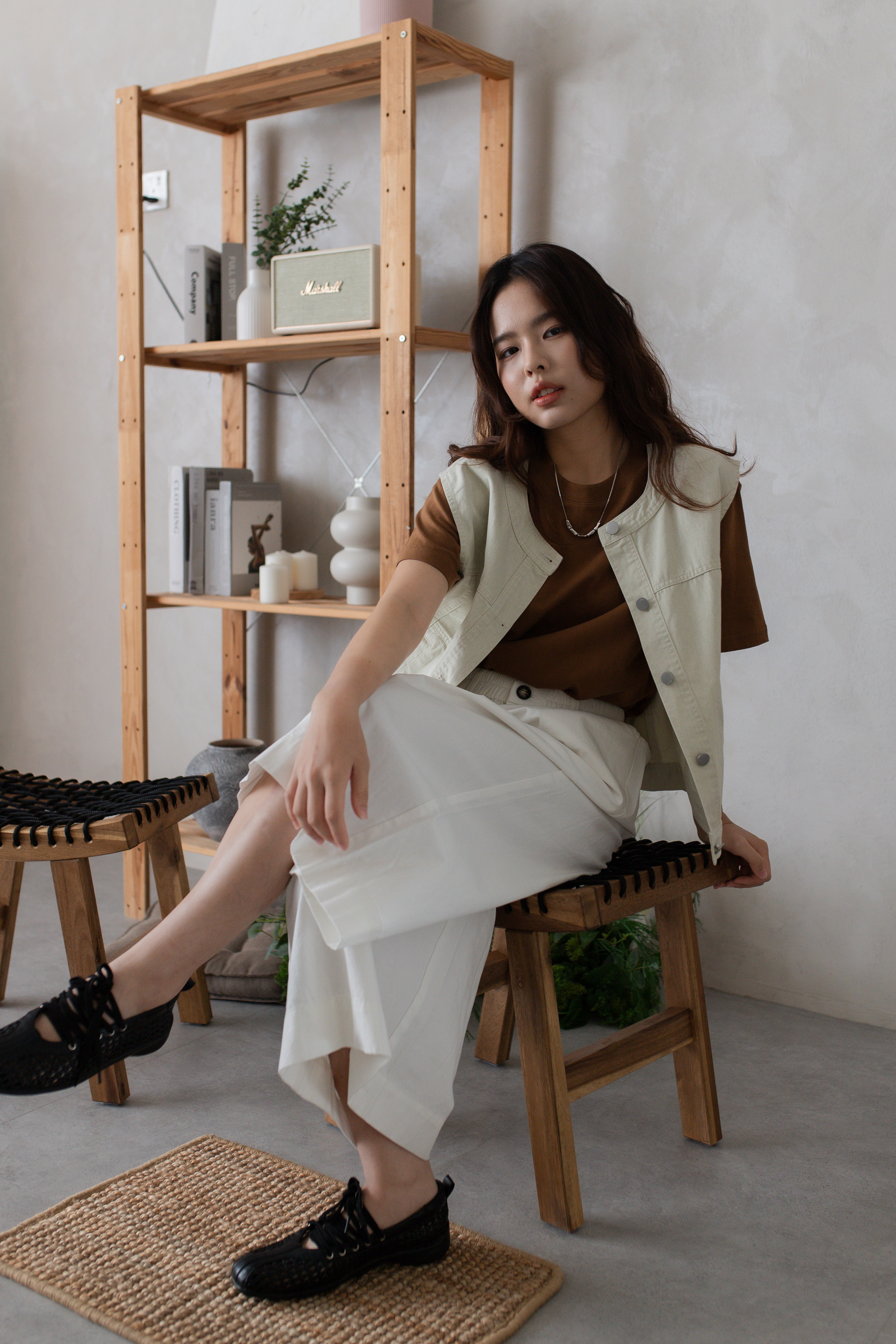 Rezy Cargo Vest Khaki -2728BVKHA