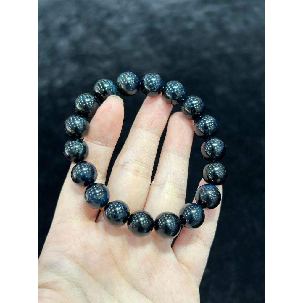 HKAG0507-016 MD214紫蜜變色龍手串8mm (A16)