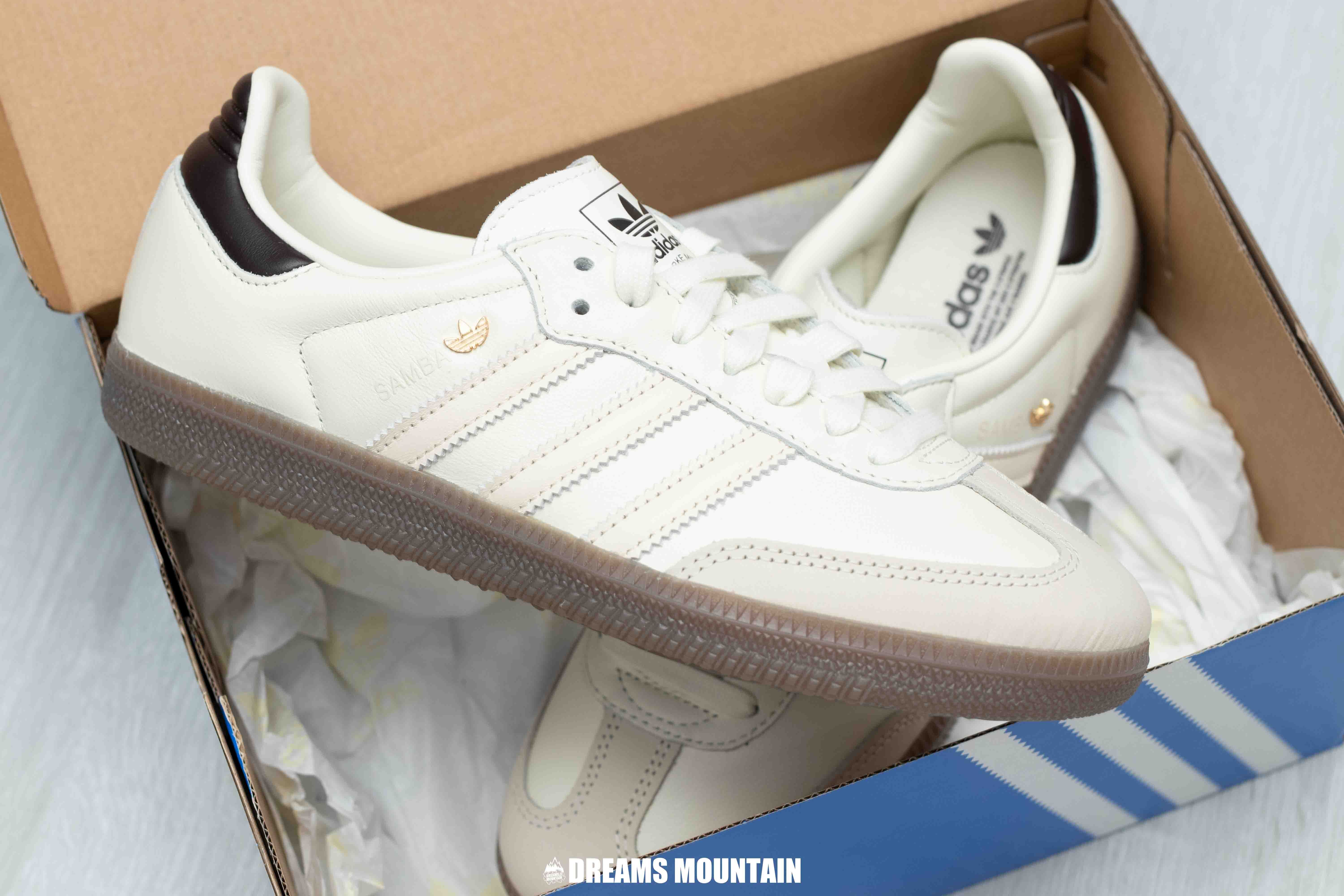 【預訂】 ADIDAS SAMBA OG 奶油小金章-UNISEX