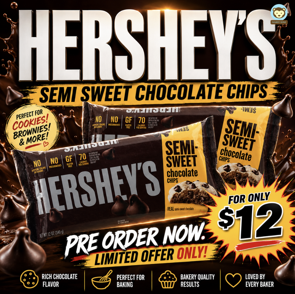 HERSHEY’S Semi Sweet Chocolate Chips
