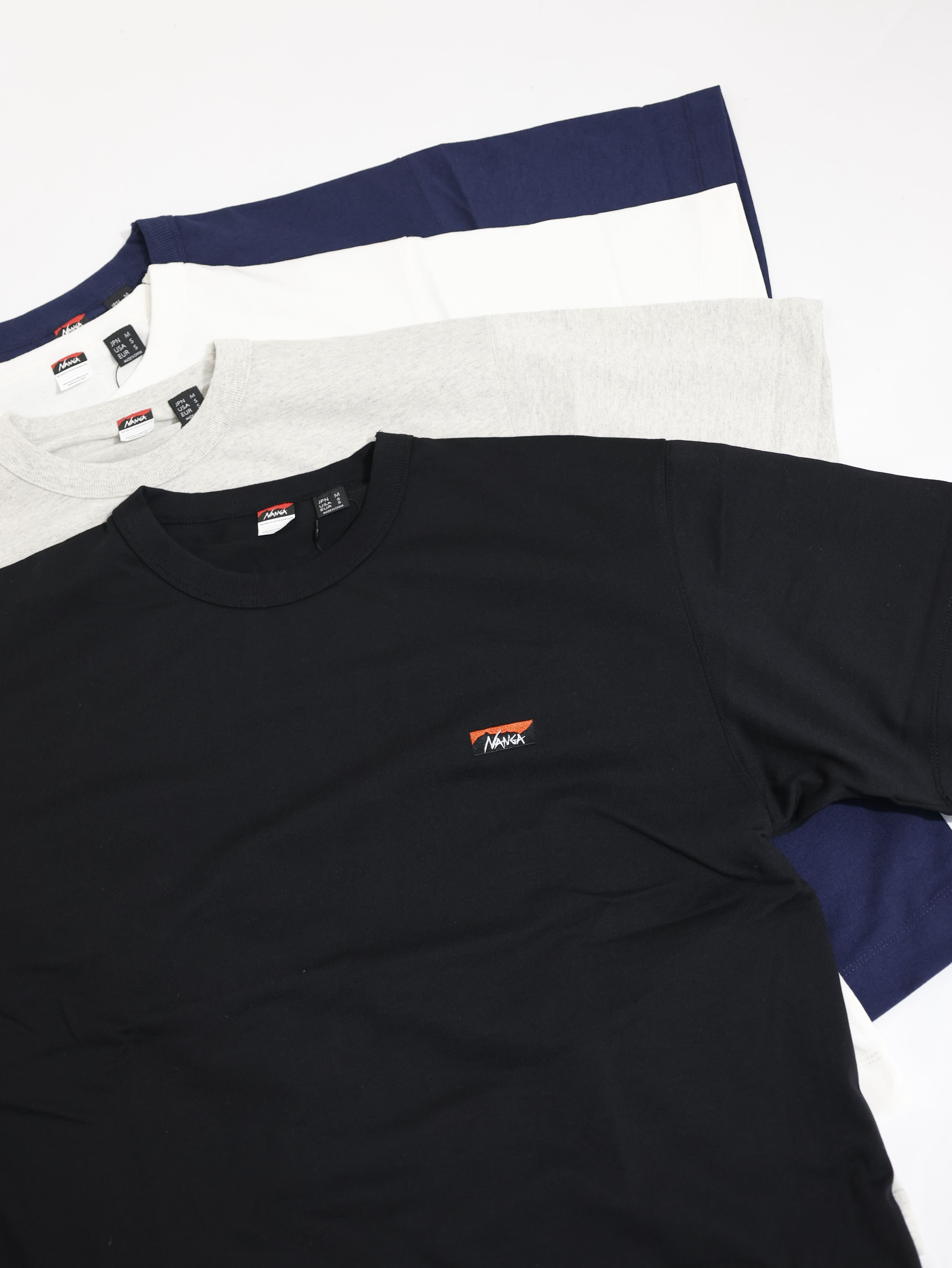 NANGA 日本 Eco Hybrid Box Logo Embroidery Tee 短袖 NA12411