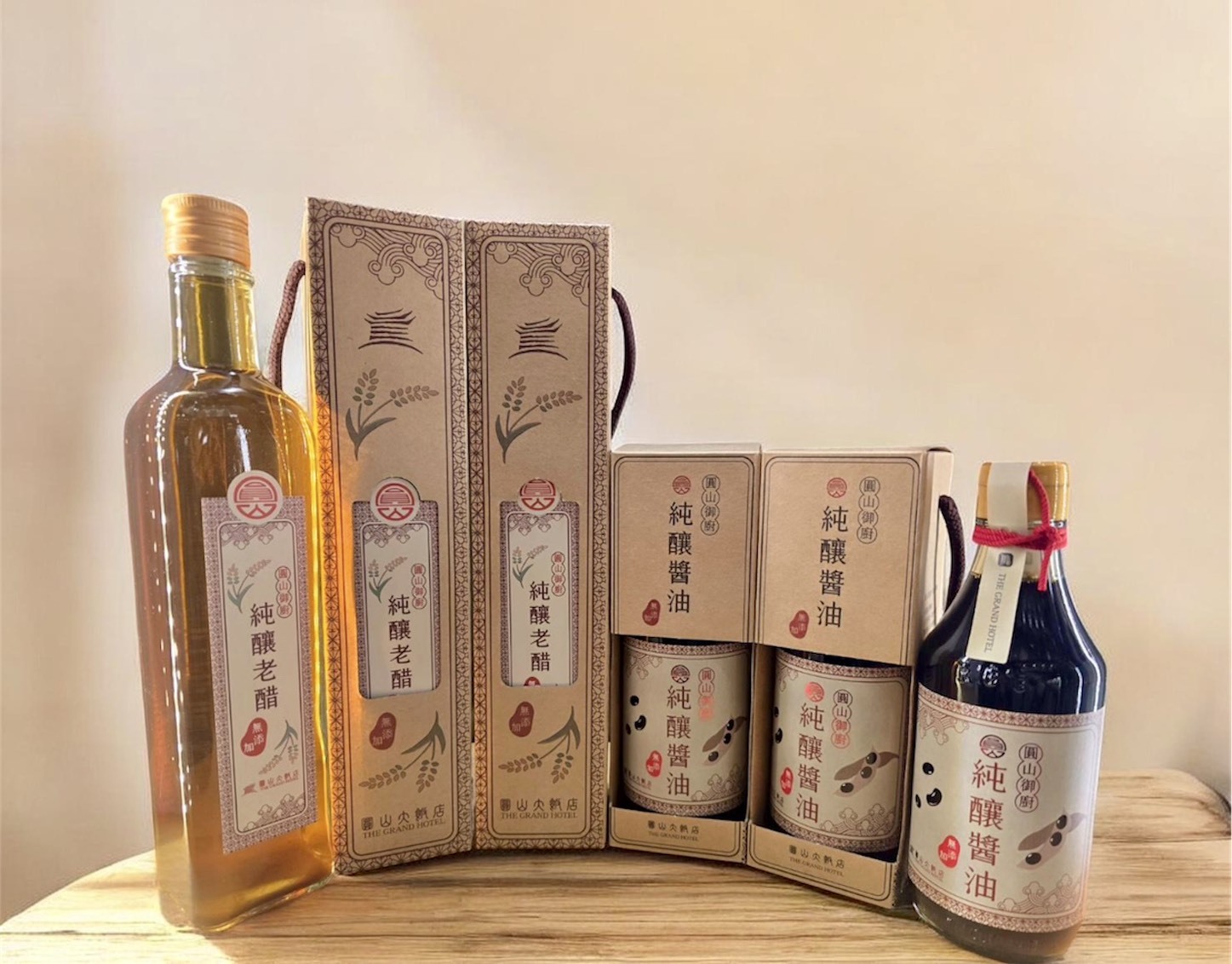 圓山御廚無添加純釀醬油【3瓶】圓山御廚無添加純釀老醋【3瓶】