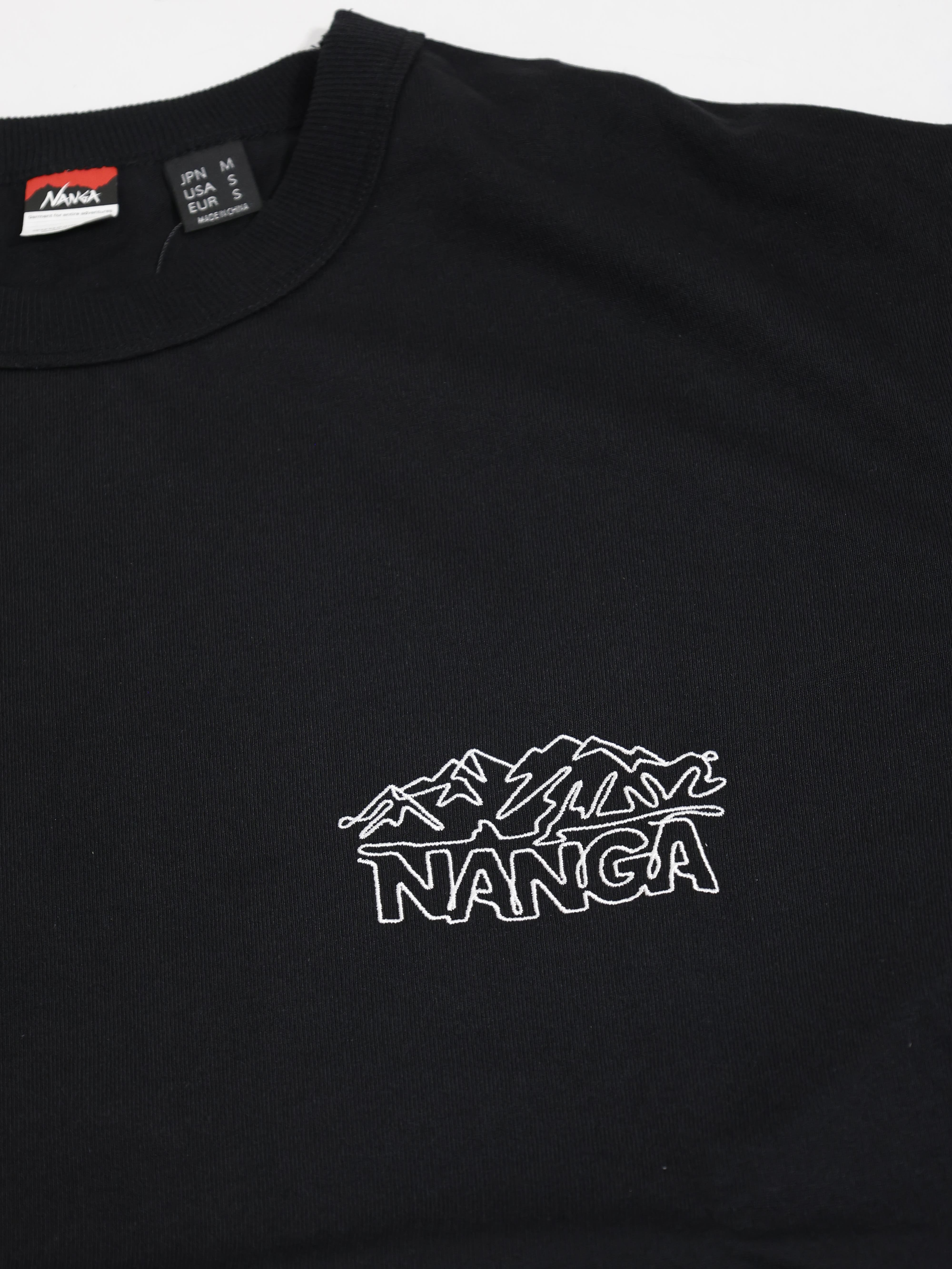 NANGA Eco Hybrid Line Drawing Tee 短袖 NA12622