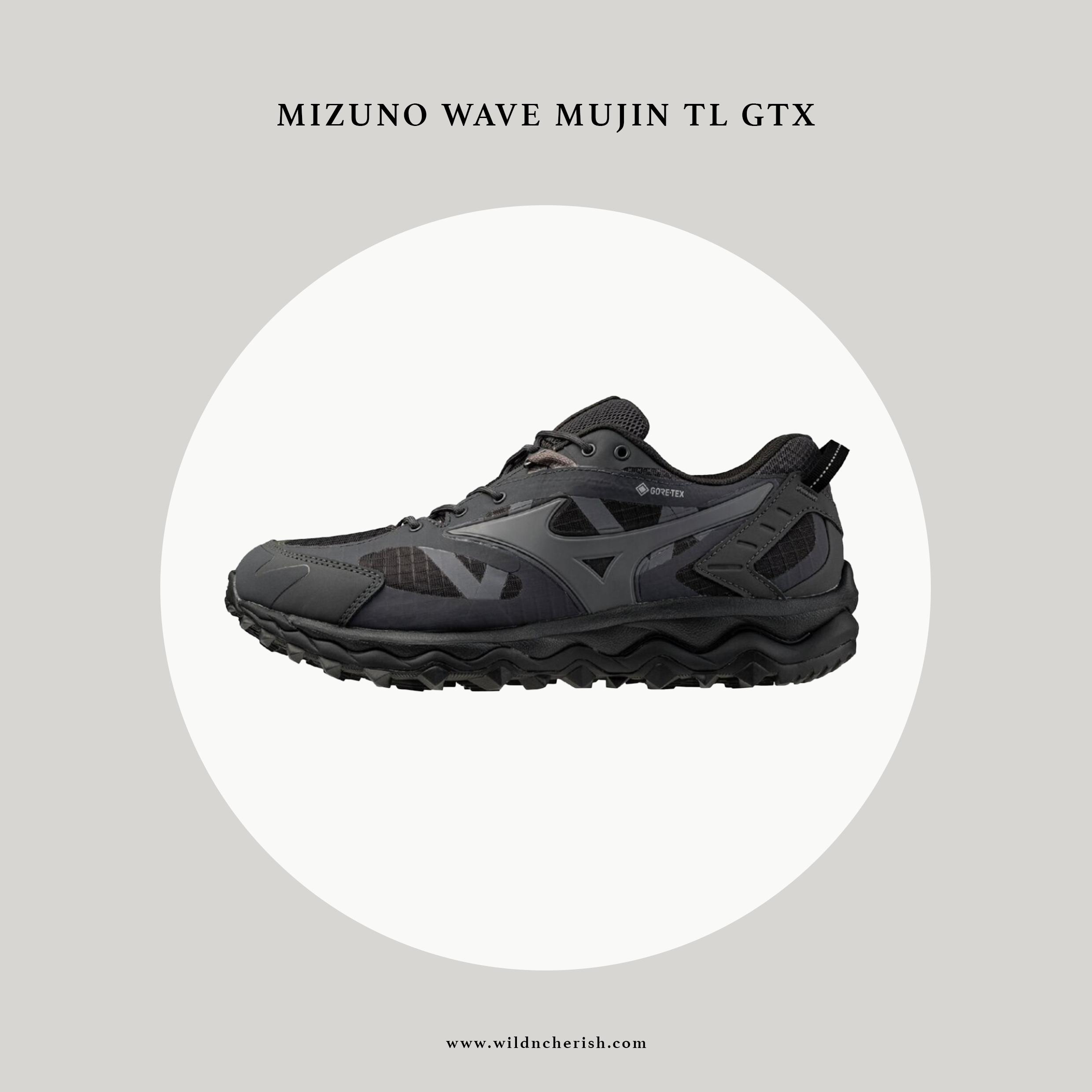 預訂 | Mizuno Wave Mujin TL GTX 專業防水