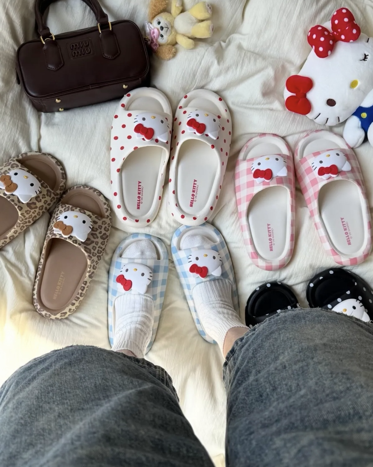 <正版授權>SANRIO 三麗鷗 HELLO KITTY 踩屎感 室內拖 拖鞋 厚底增高 防水 防滑 共5款