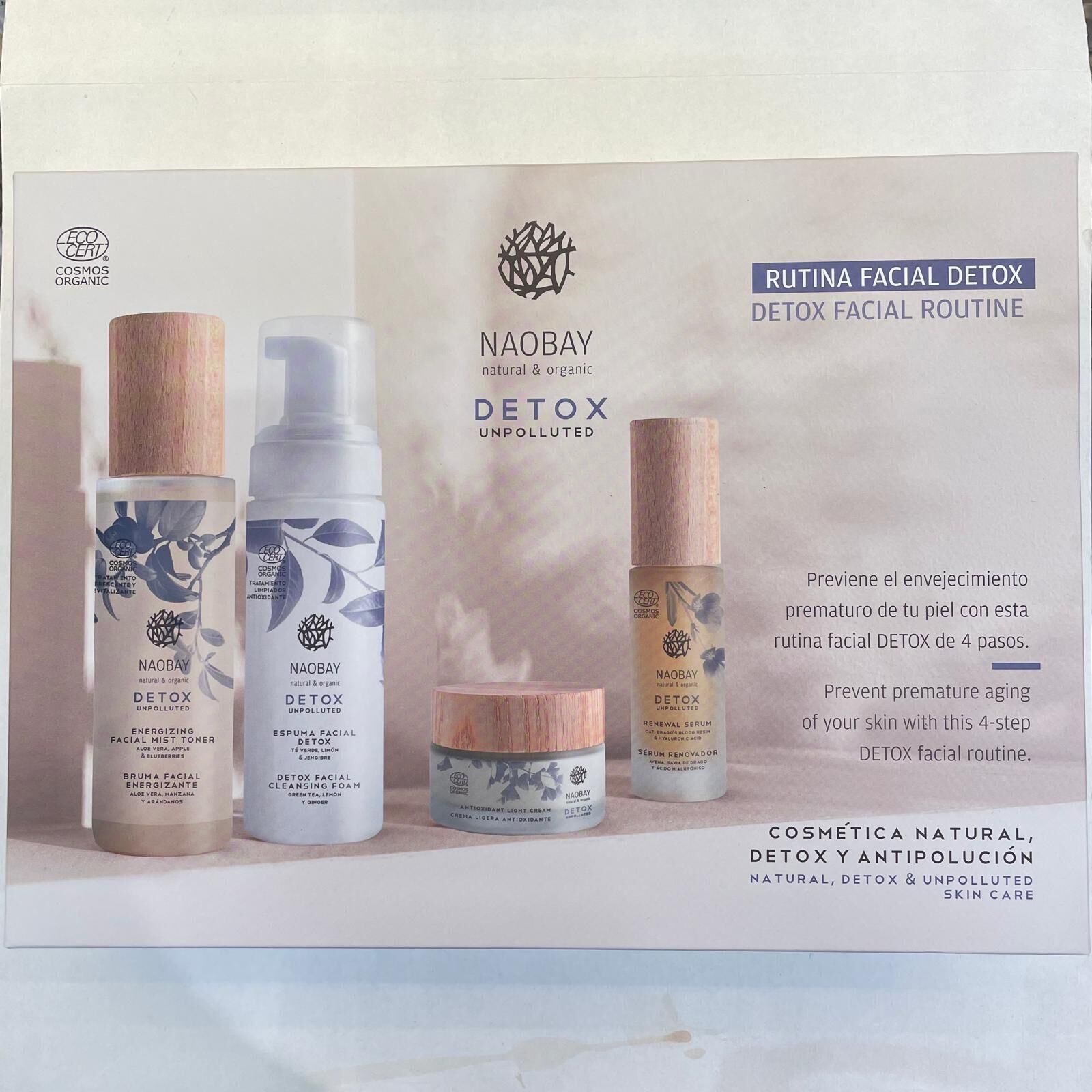 關鍵字TW3 - NAOBAY RUTINA FACIAL DETOX / DETOX FACIAL ROUTINE set $399(15)