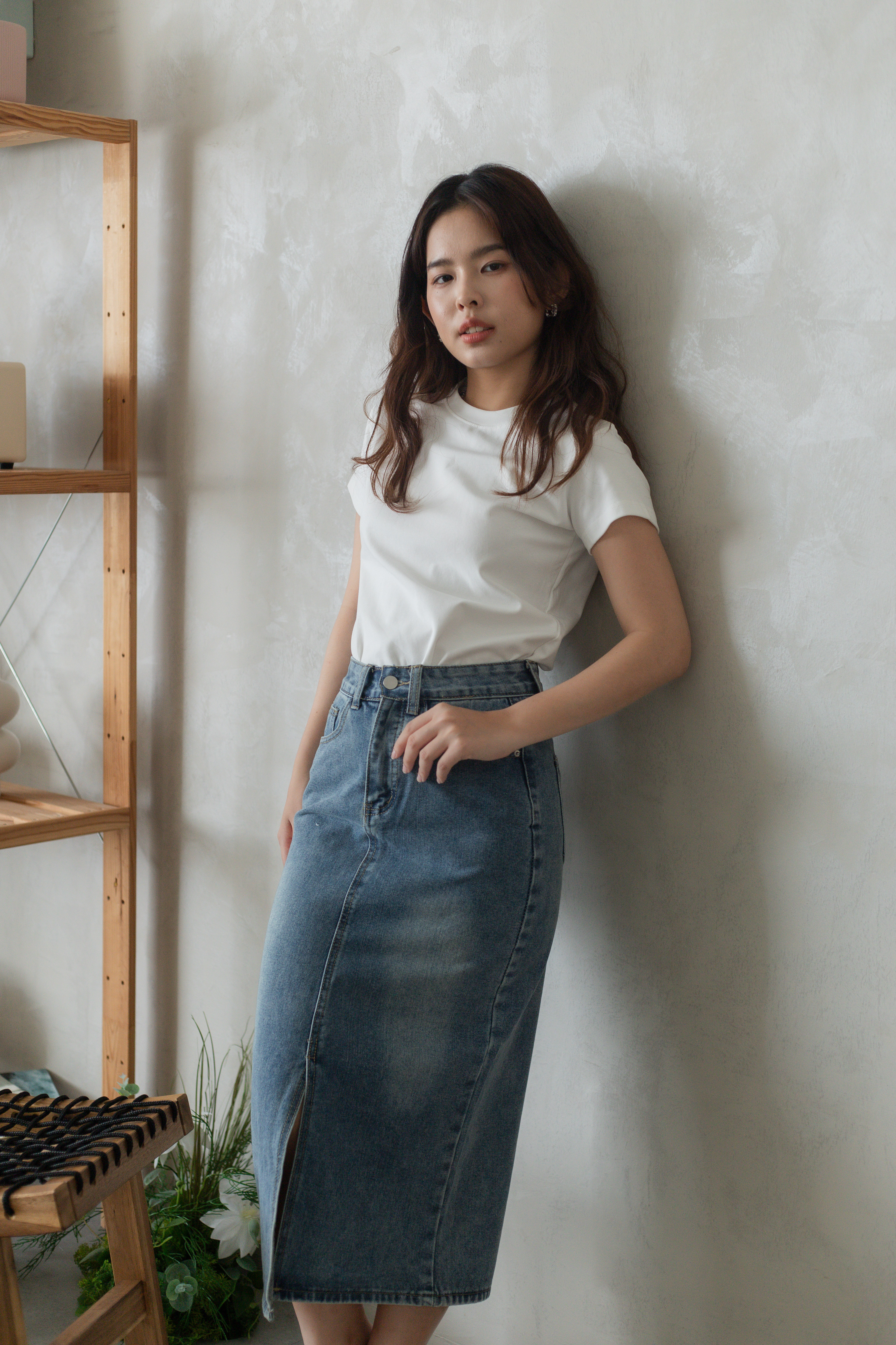 Hille Clean Cut Tee White -2724TSWHI