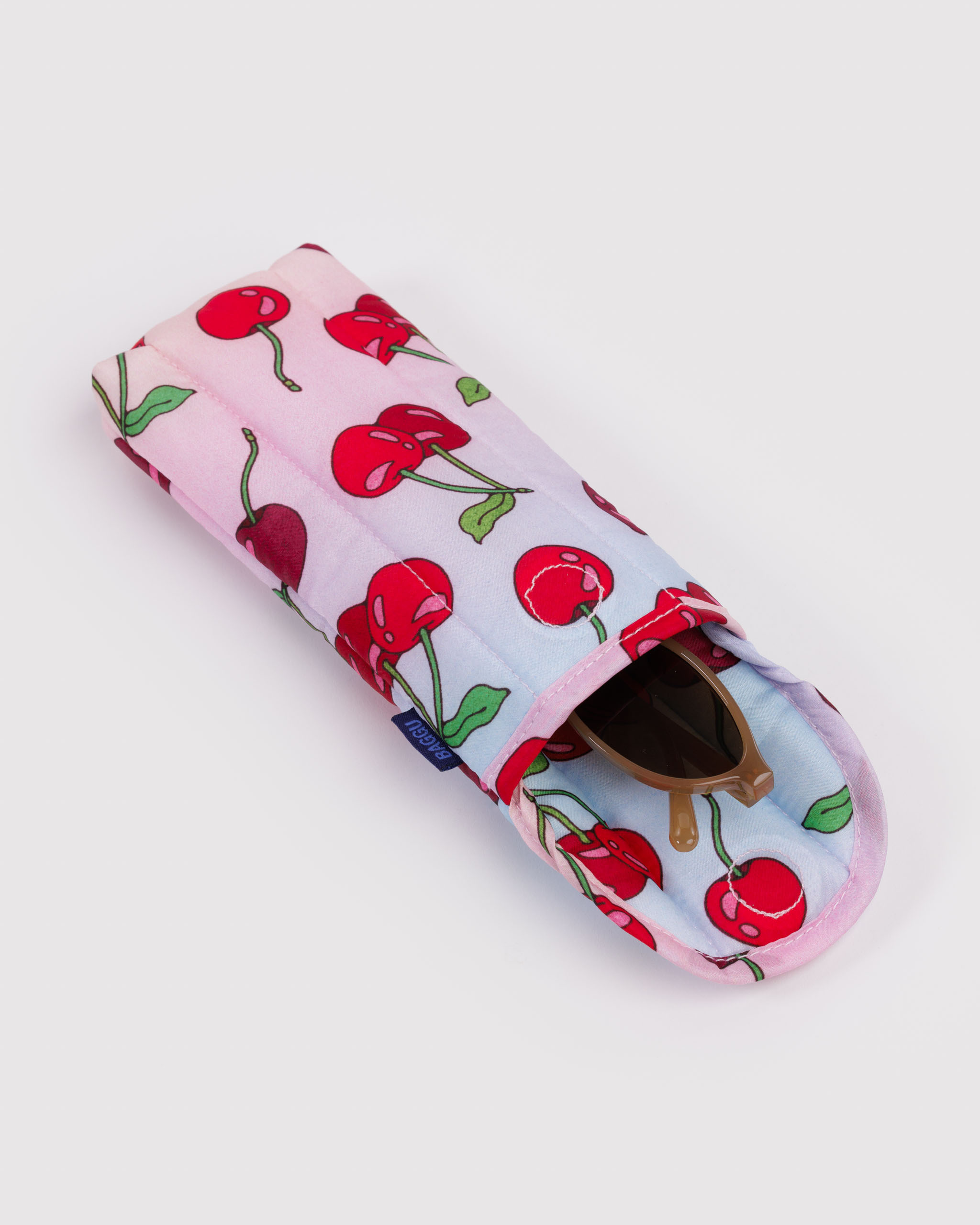 Puffy Glasses Sleeve - Cherries｜BAGGU