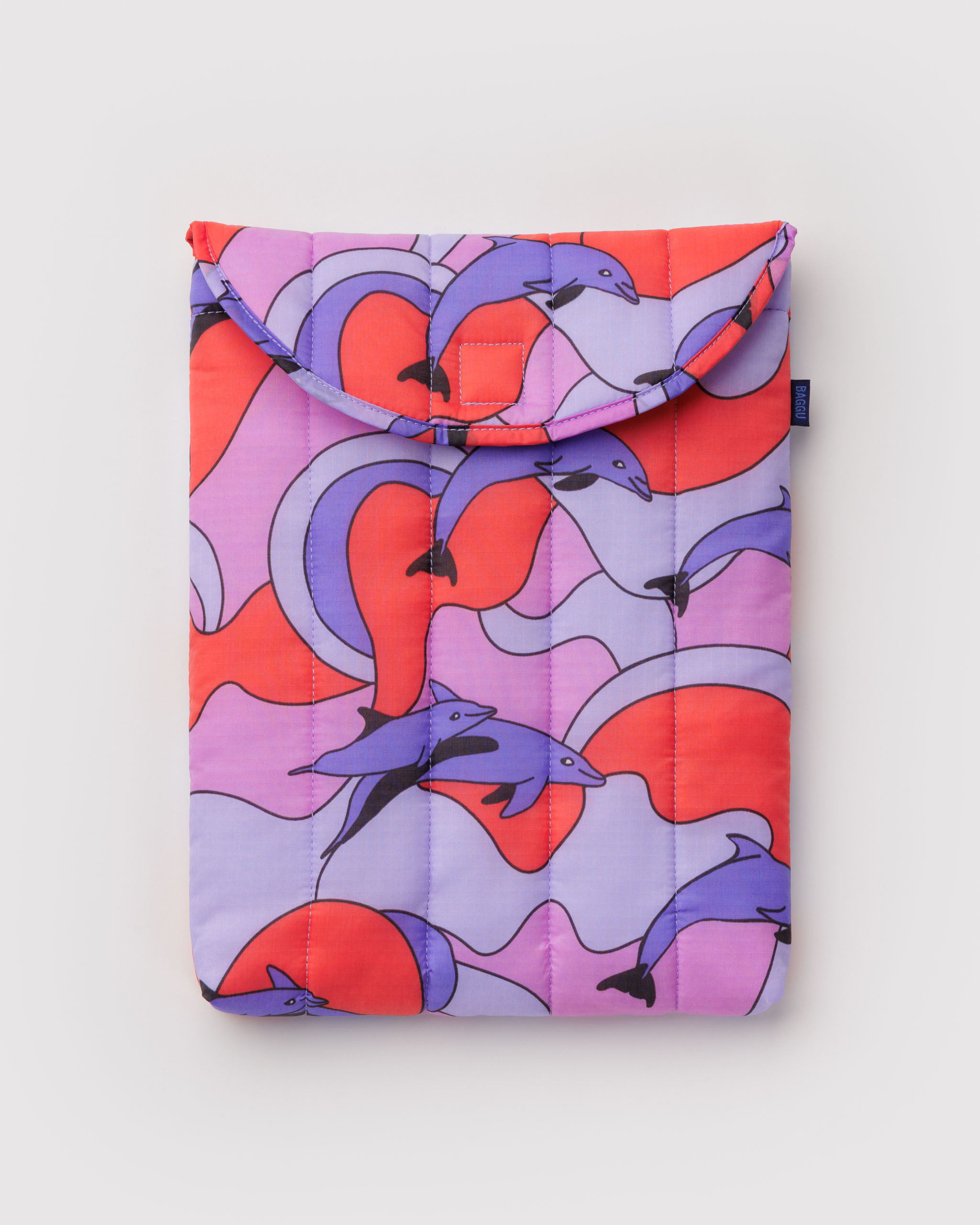 Puffy Laptop Sleeve 13"/14" - Dolphins｜BAGGU