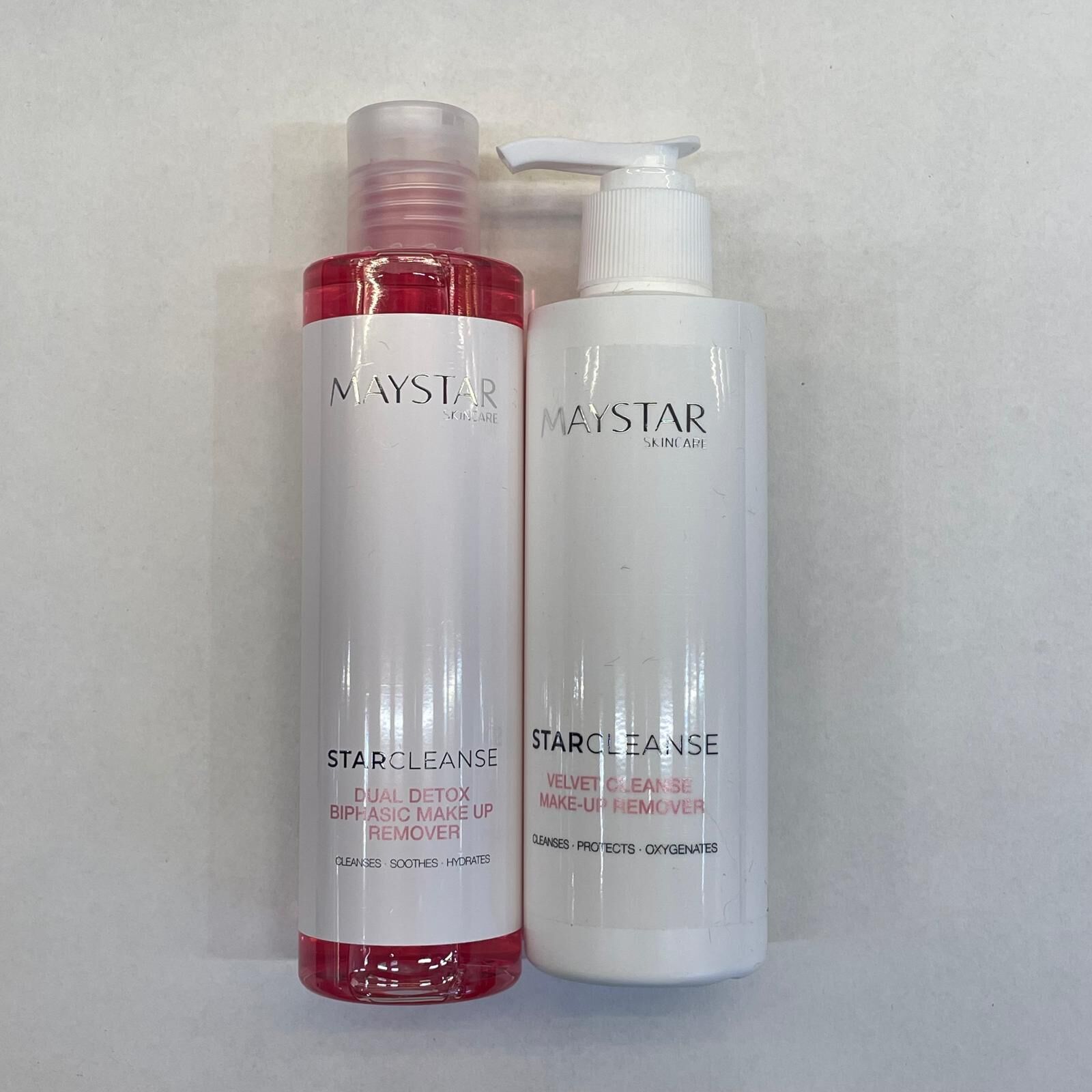 關鍵字TW18 - MAYSTAR SKINCARE STARCLEANSE BIPHASIC MAKEUP REMOVER / DUAL DETOX MAKE-UP REMOVER / VELVET CLEANSE