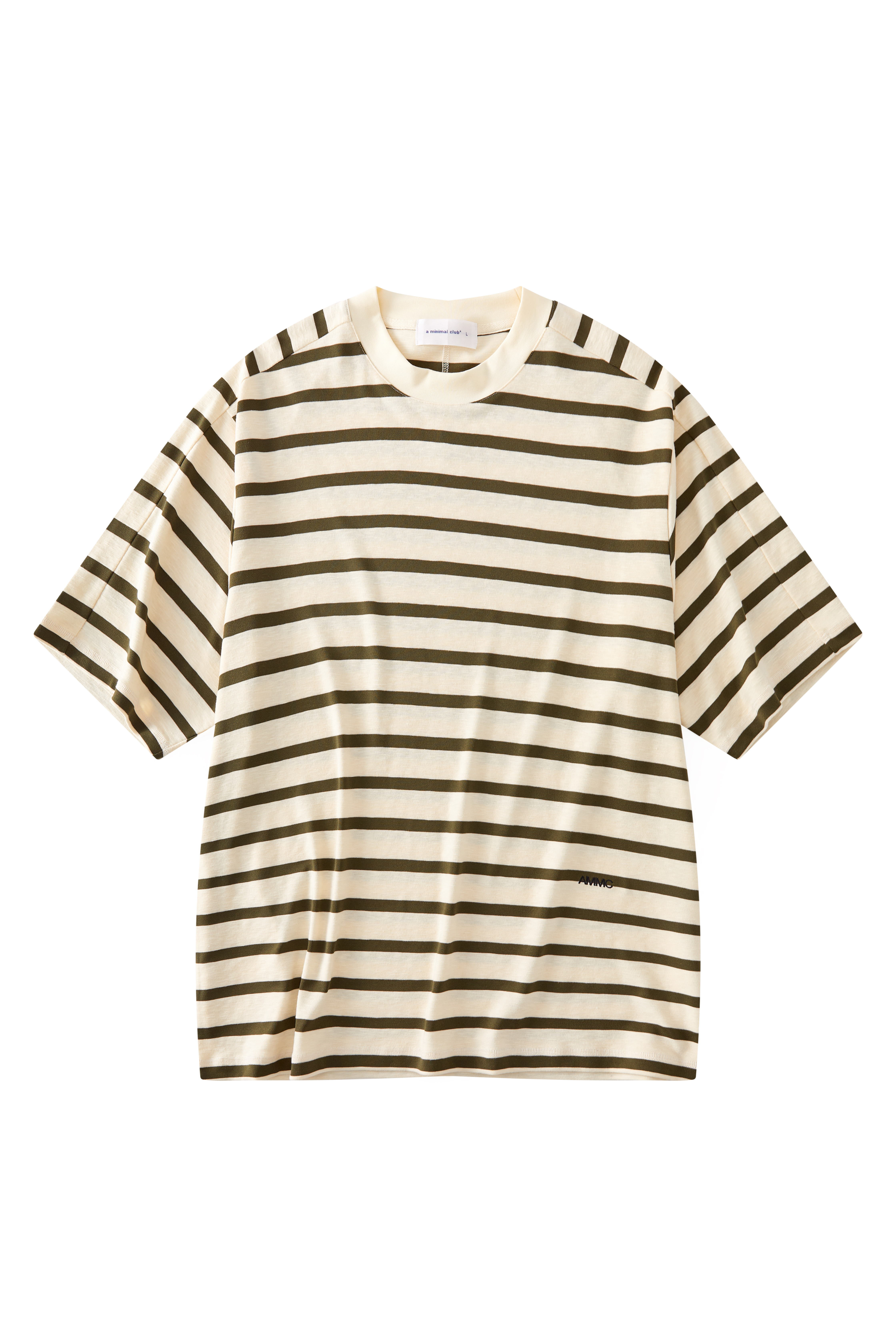 A MINIMAL CLUB LOGO TEE BEIGE AM64TE05BG