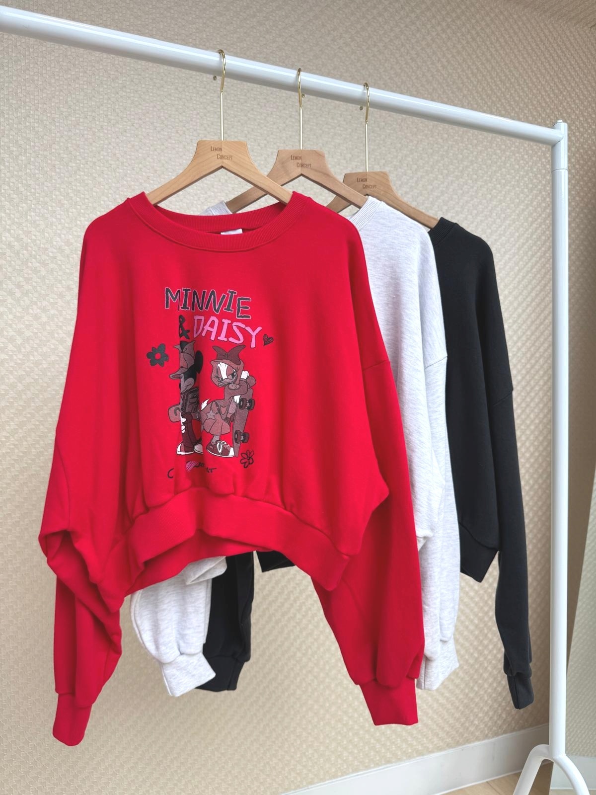 (現貨)韓國Minnie&Daisy衛衣-3色 #SP1904