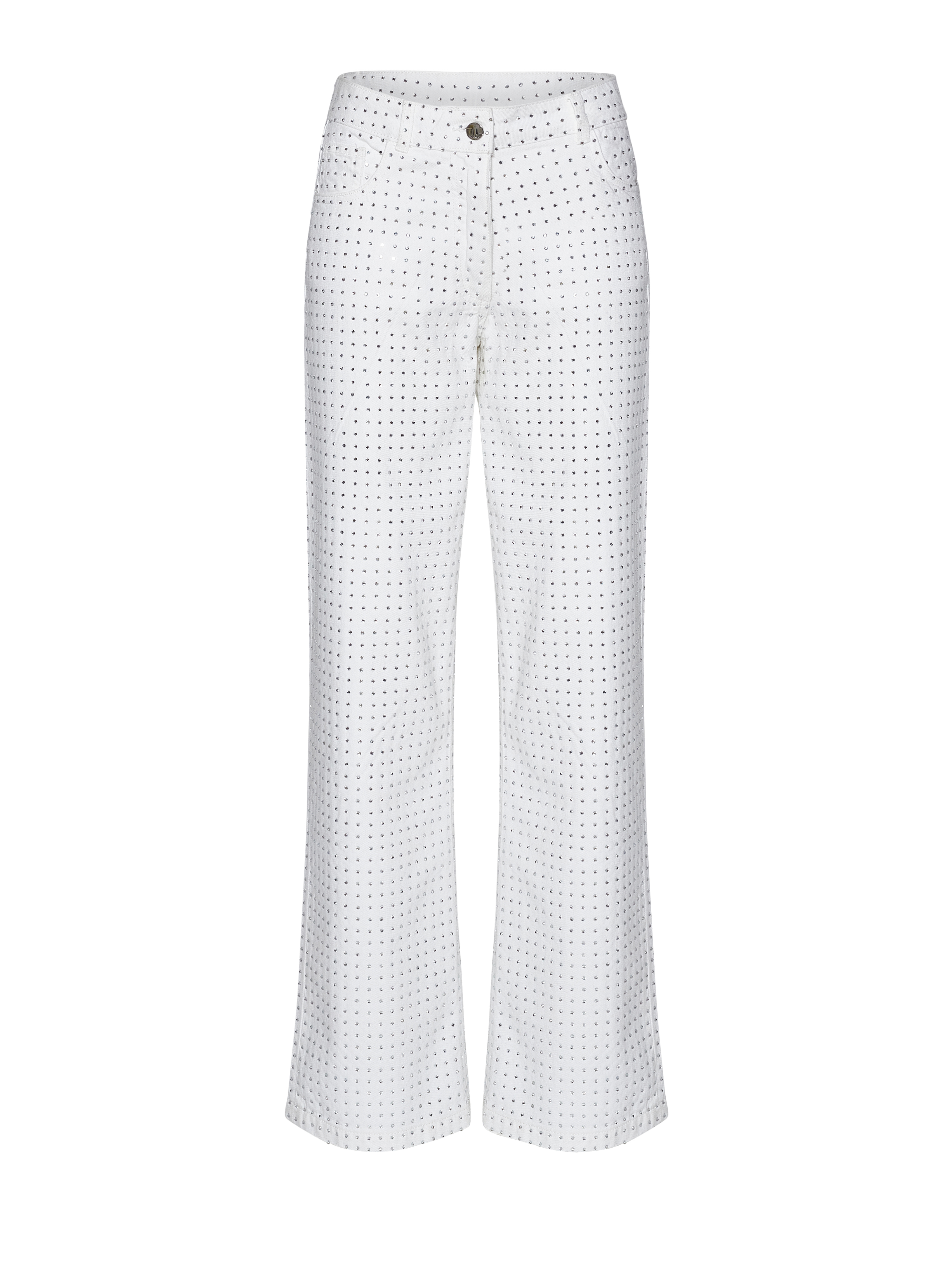 1SH0508-010 [SILVIAN HEACH] Jeans Raser(連水鑽飾)(N) D.白色 #GPP26036-X (EU)