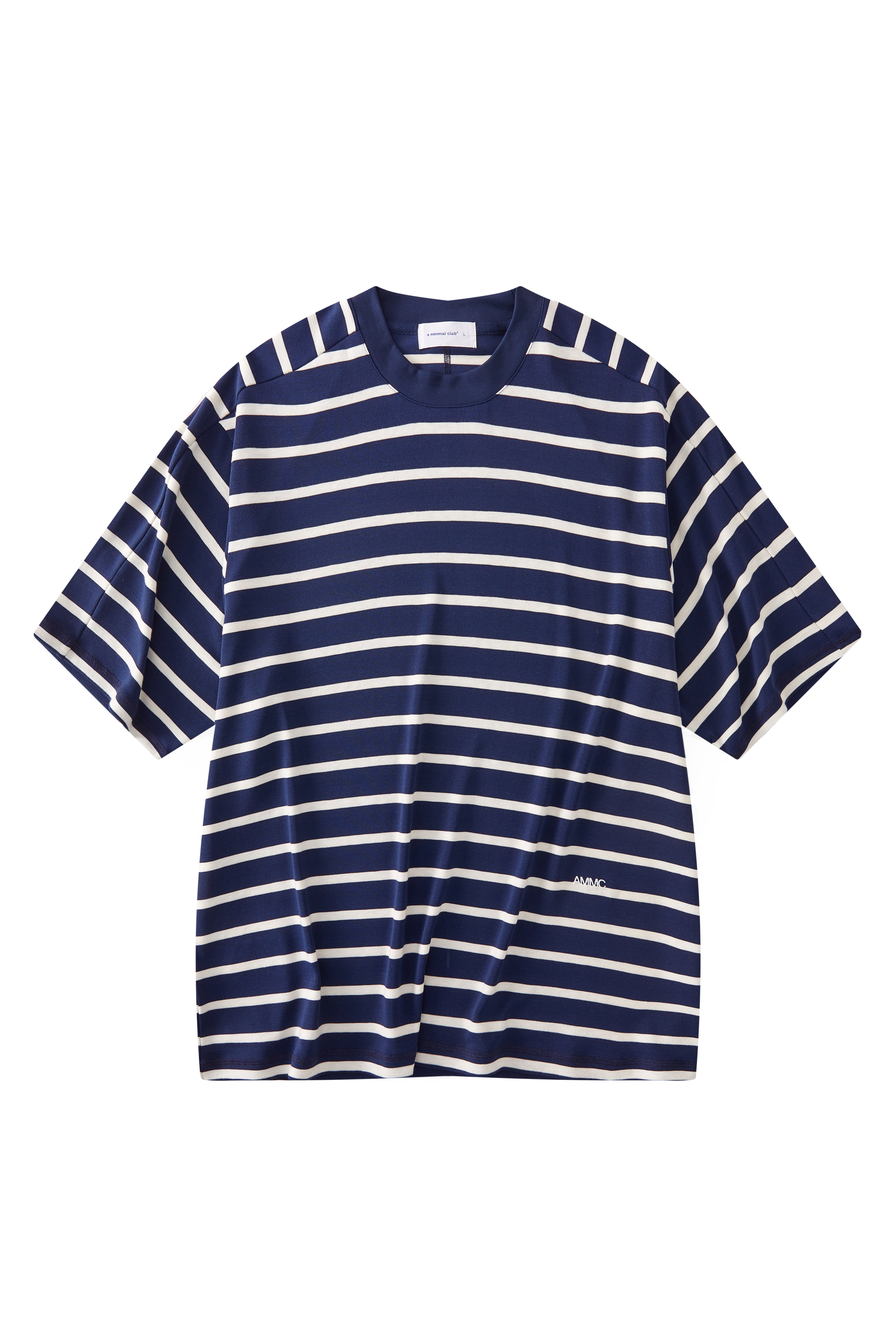 A MINIMAL CLUB LOGO TEE NAVY AM64TE05NB