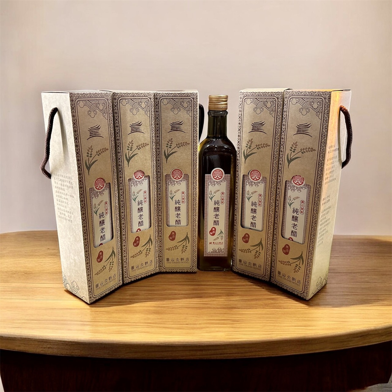 圓山御廚無添加純釀老醋500ml【6瓶】