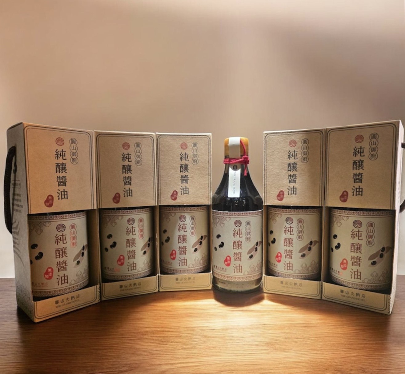 圓山御廚無添加純釀醬油【6瓶】