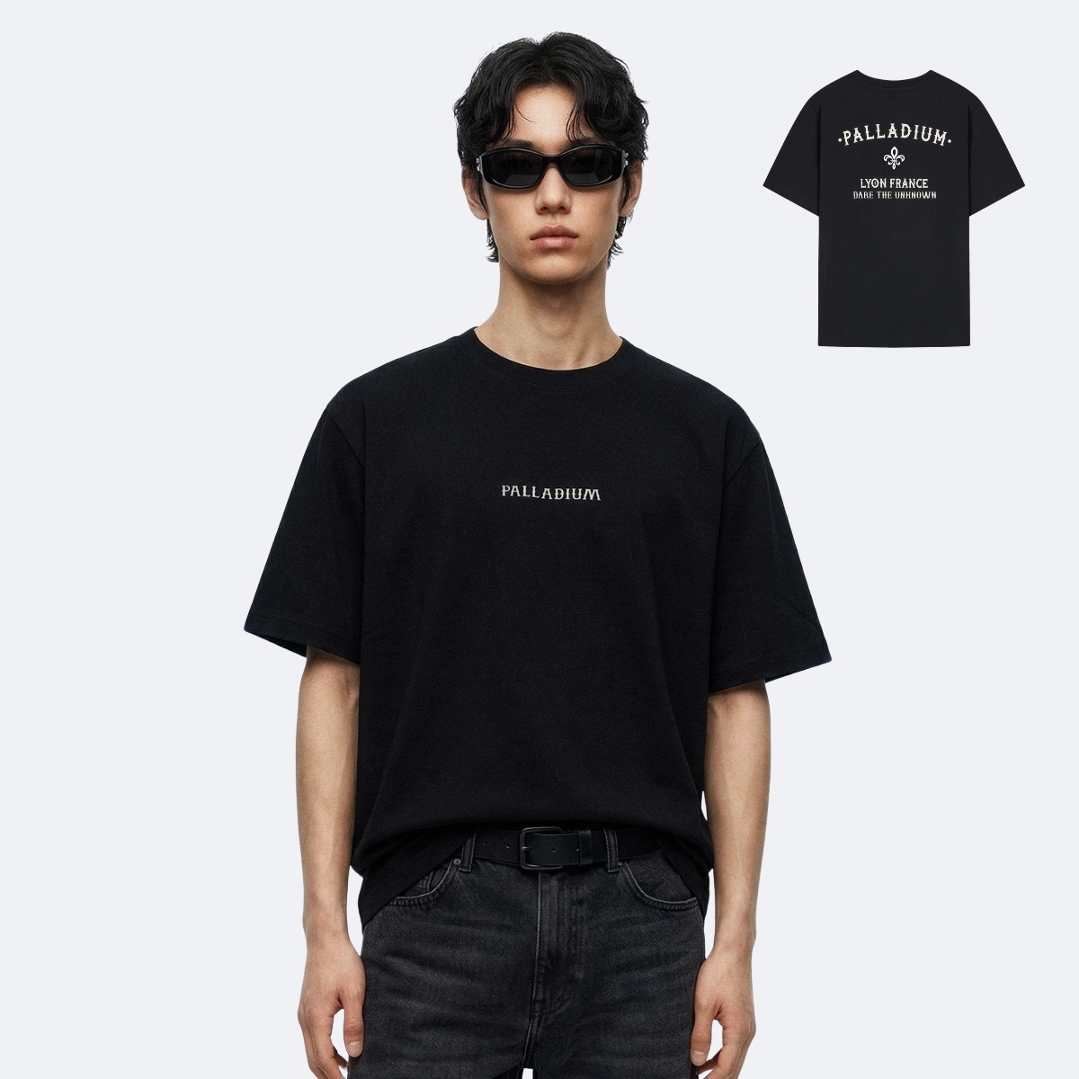 男裝復古 PALLADIUM LOGO T裇