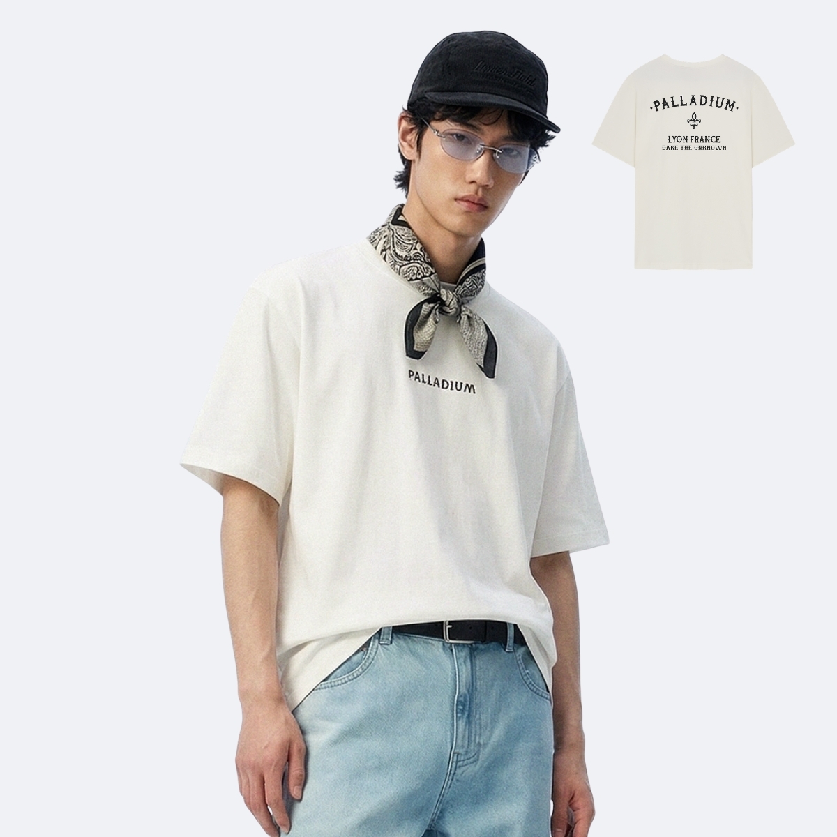 男裝復古 PALLADIUM LOGO T裇