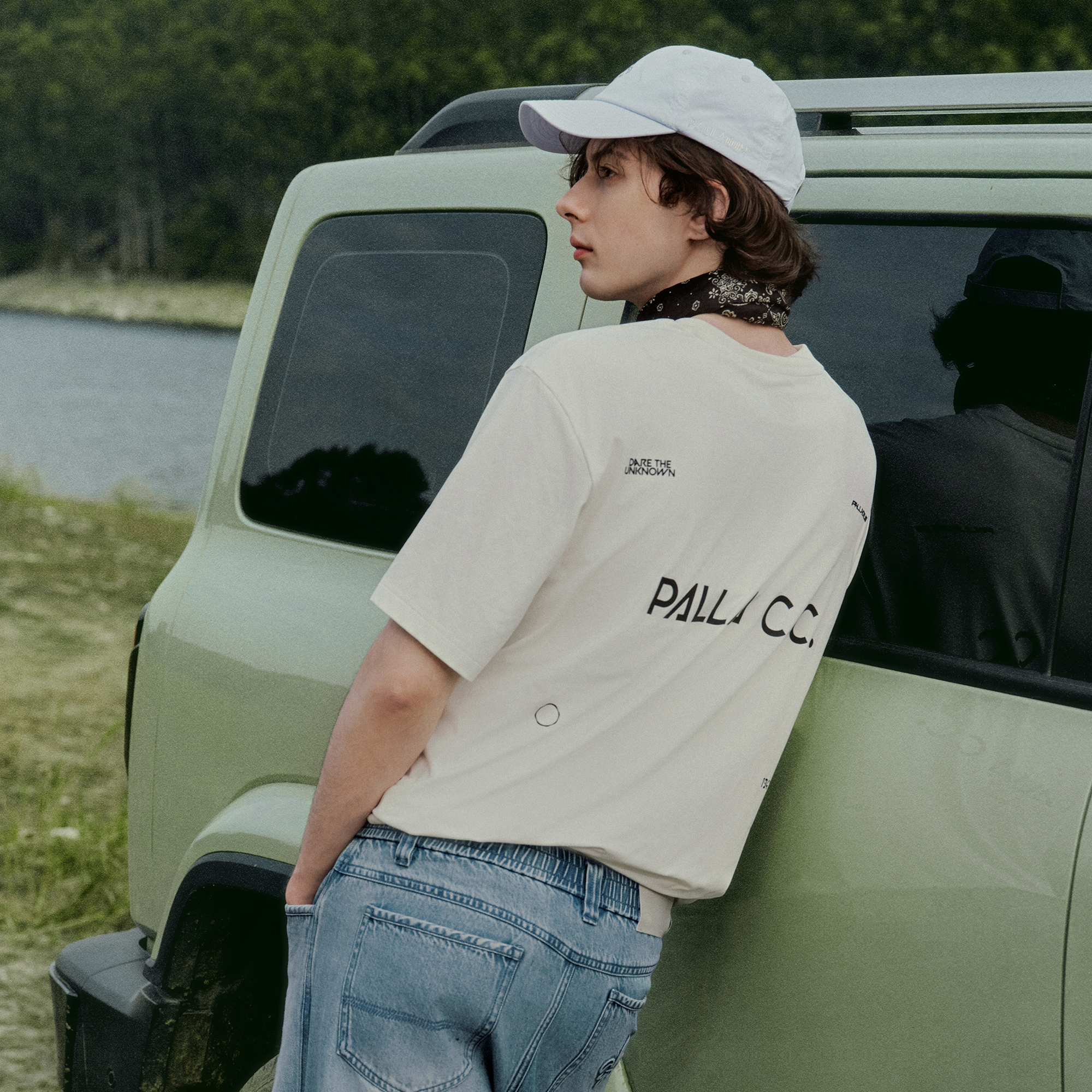 男裝 PALLAC.C LOGO 防曬吸汗速乾T裇