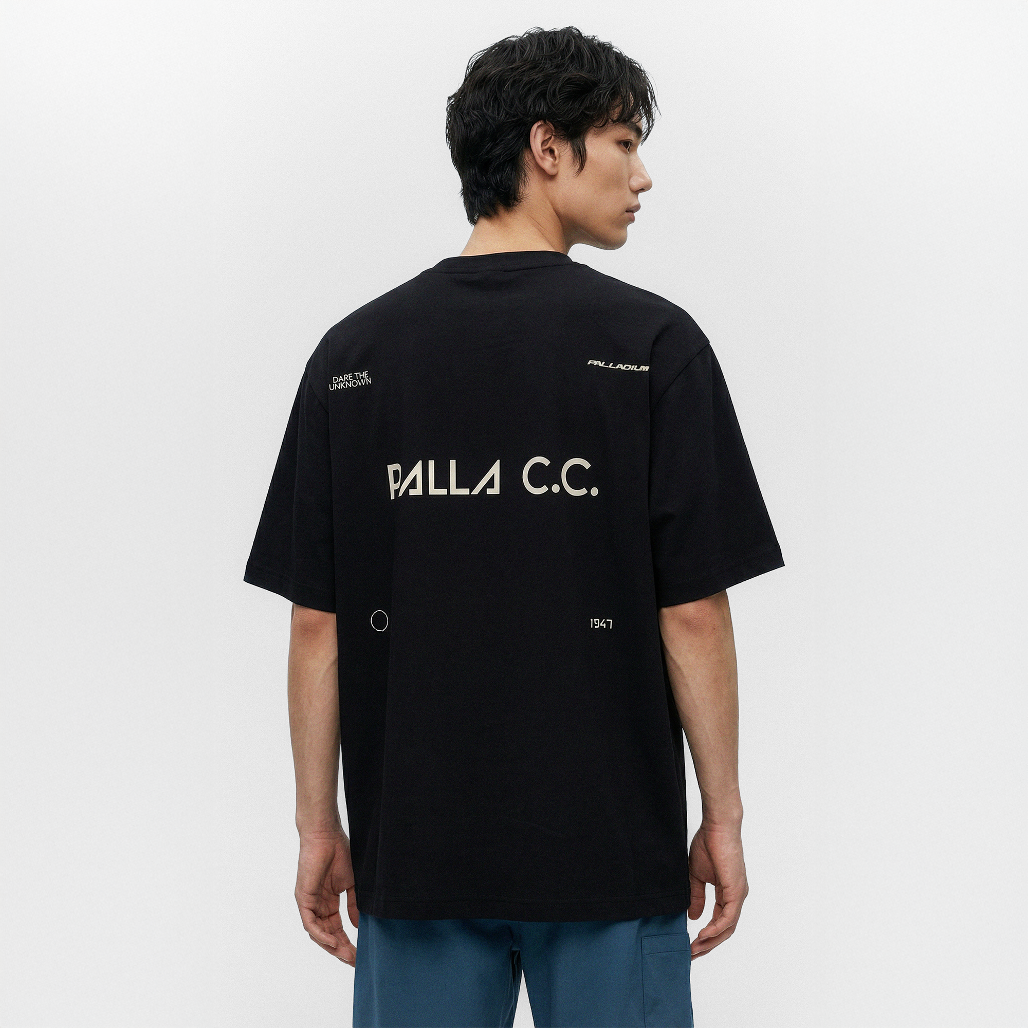 男裝 PALLAC.C LOGO 防曬吸汗速乾T裇