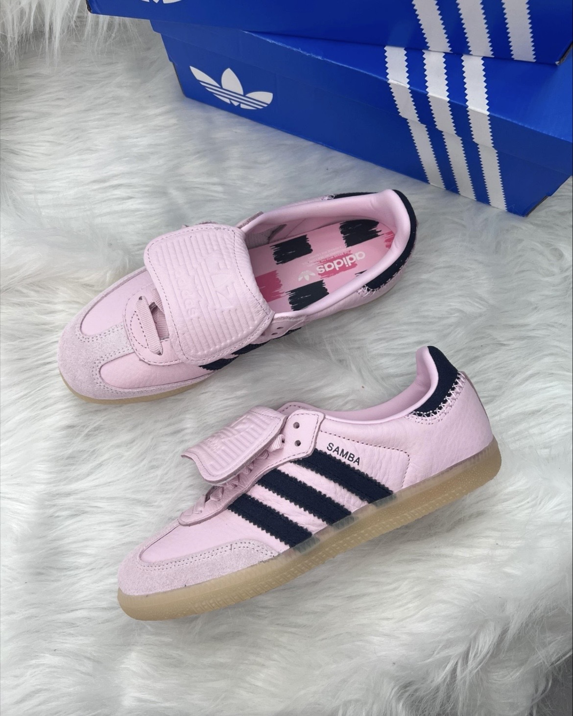 (預訂) Adidas Samba LT - Clear Pink Legend Ink
