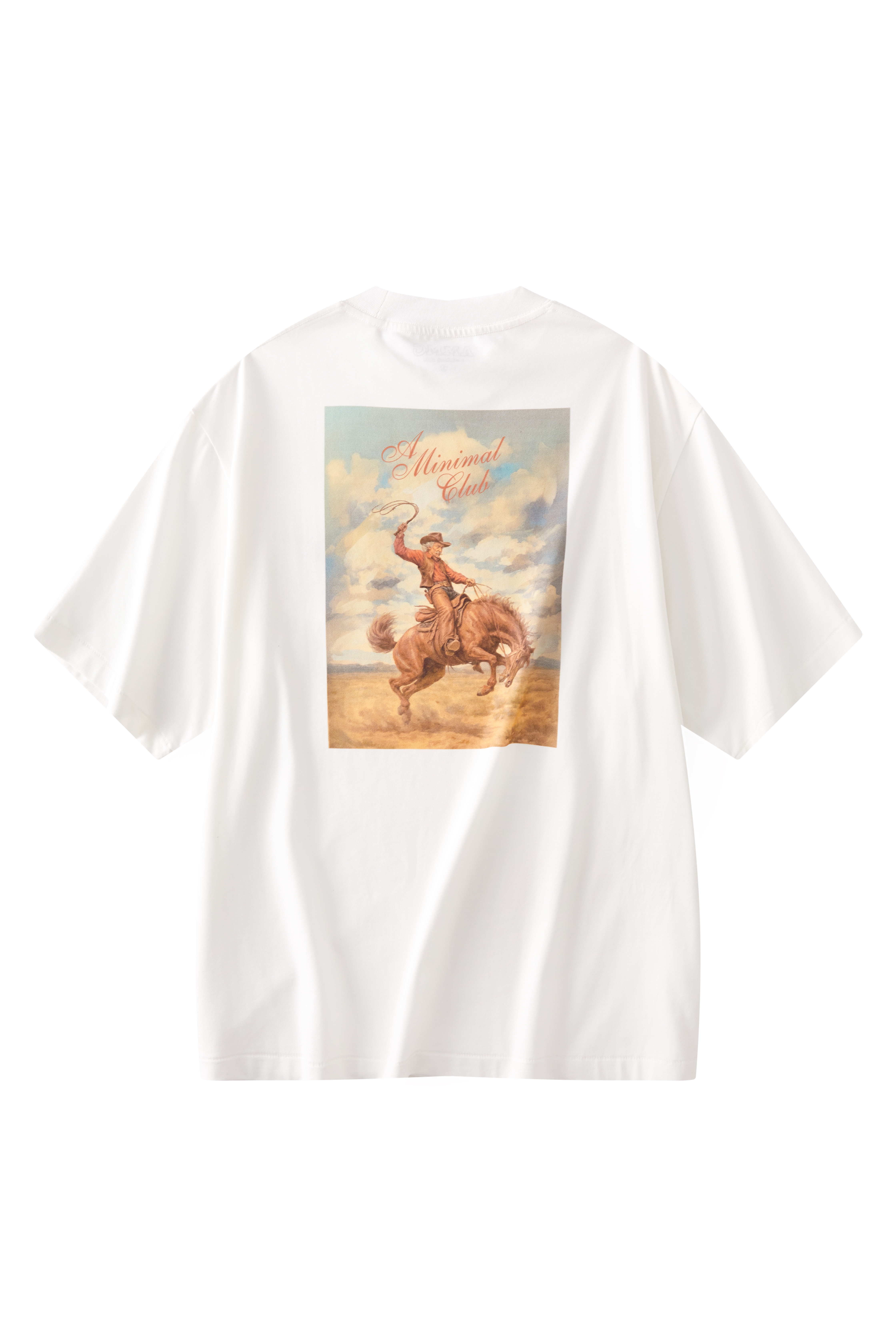 A MINIMAL CLUB LOGO TEE WHITE AM64TE07WT