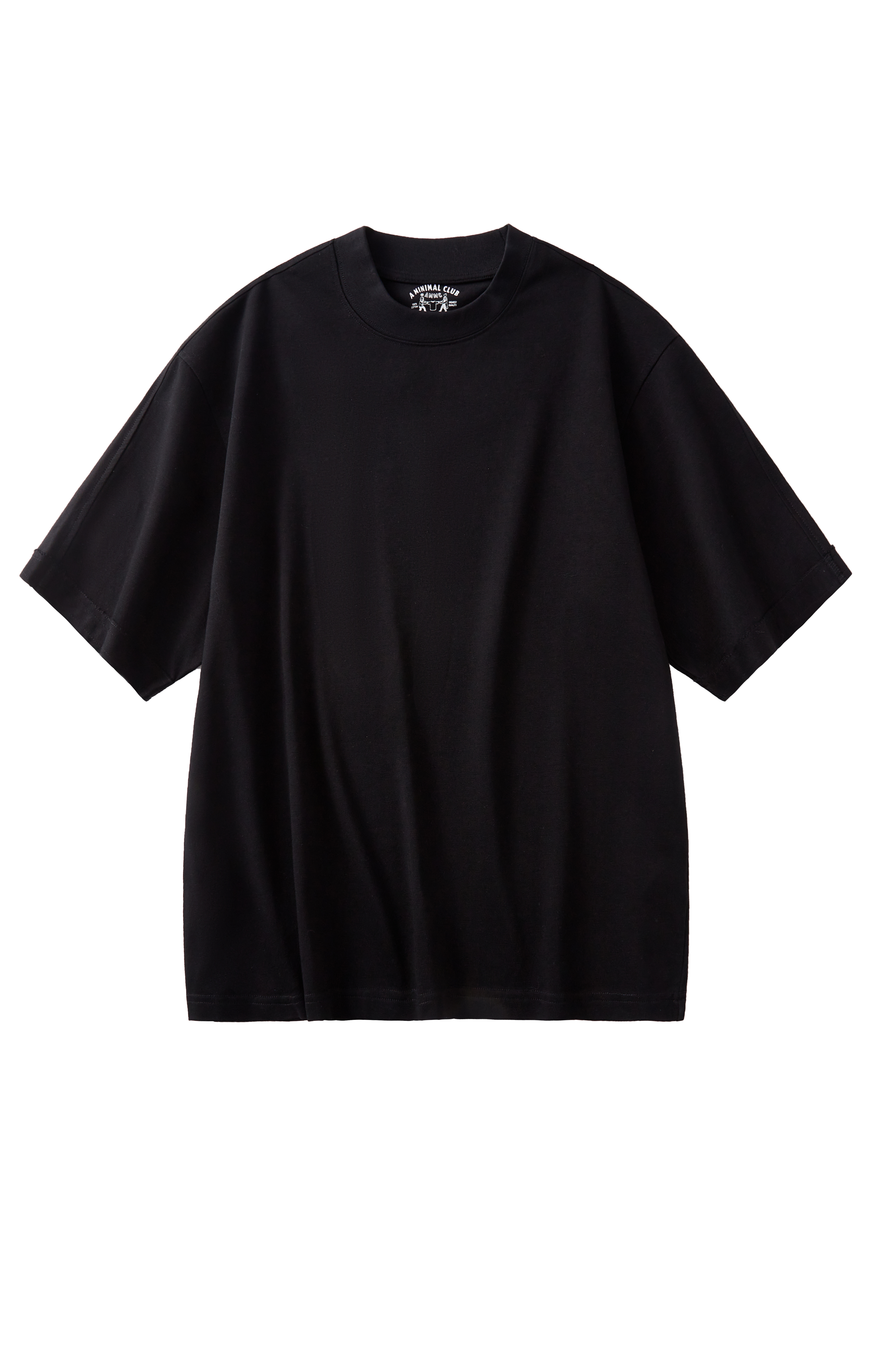 A MINIMAL CLUB LOGO TEE BLACK AM64TE09BK