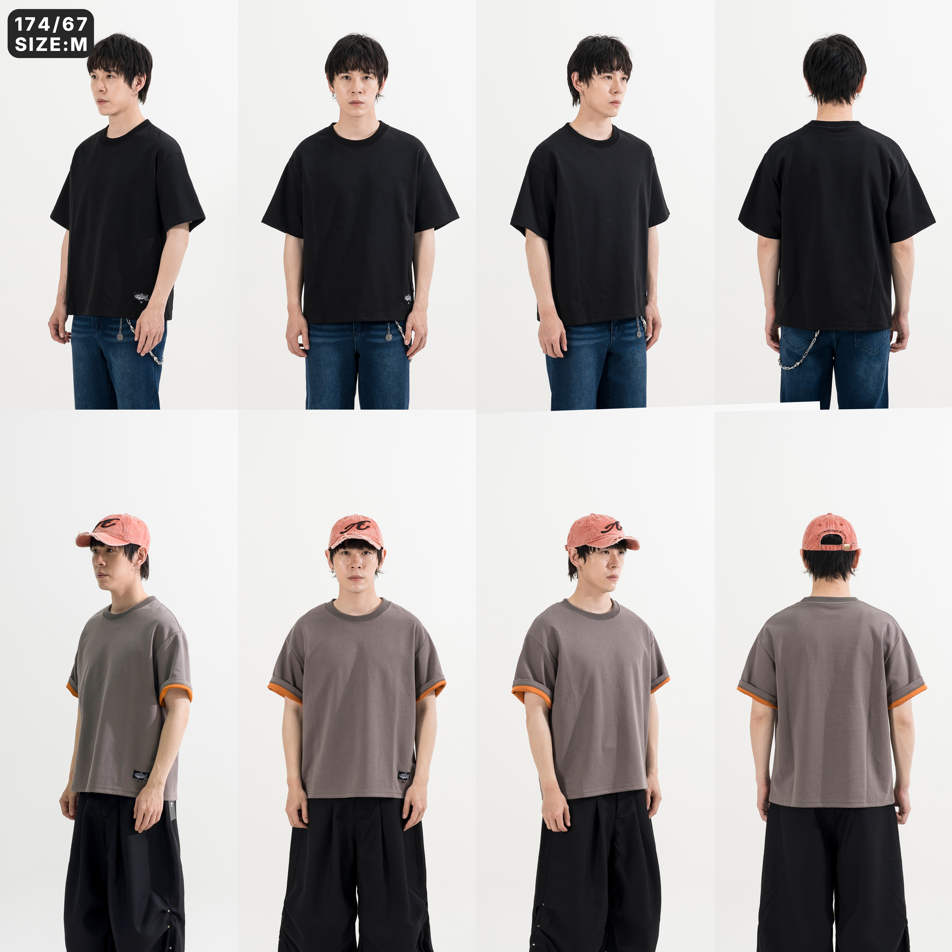 AGILITY Staff "WZ" Reversible Tee 雙面穿 滾邊Tee [STA-3]