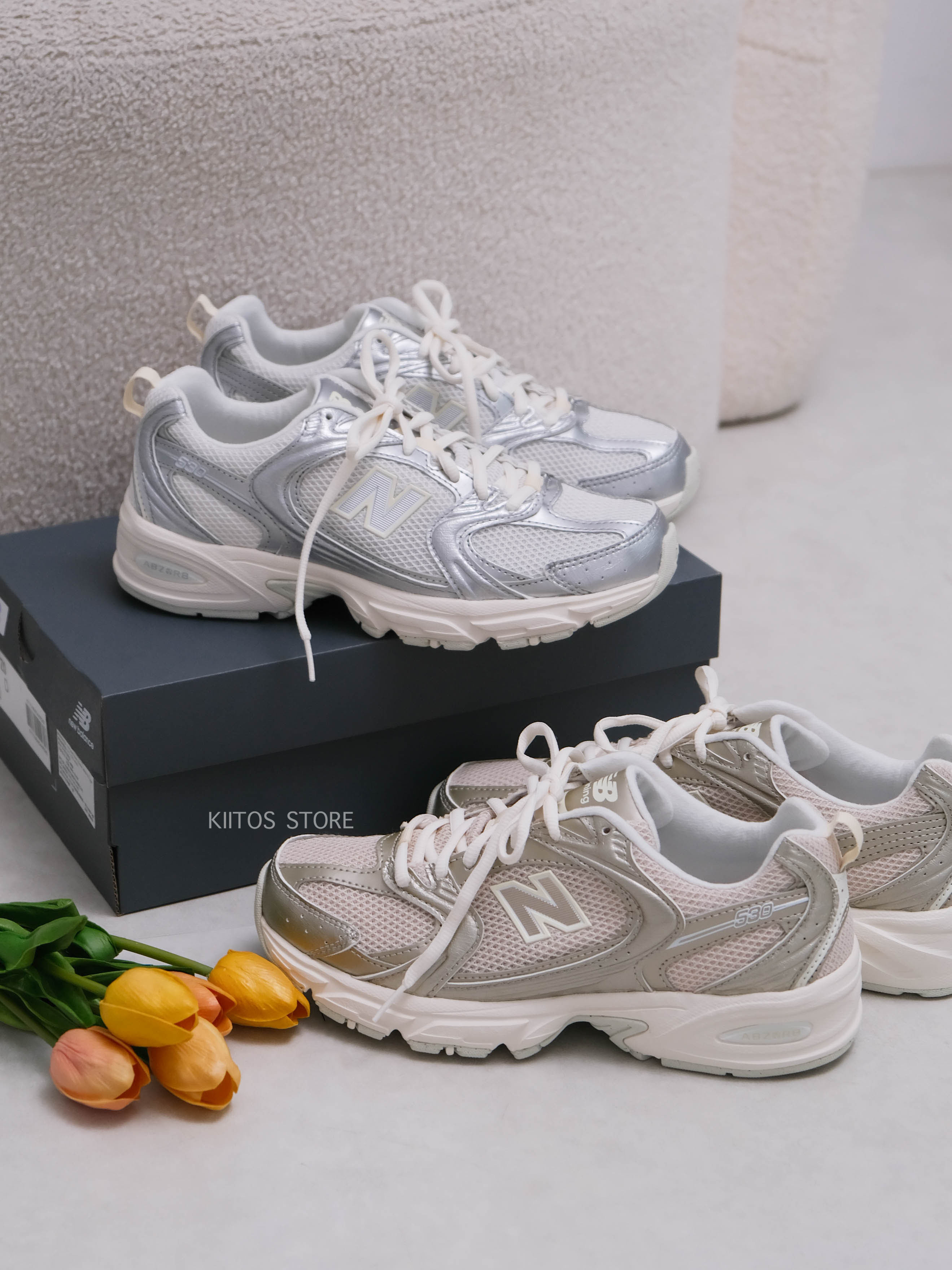 【預購】New Balance 530 金屬 Silver Metallic Reflection 白銀 米金 男女鞋 U5301Z0 U5303IR