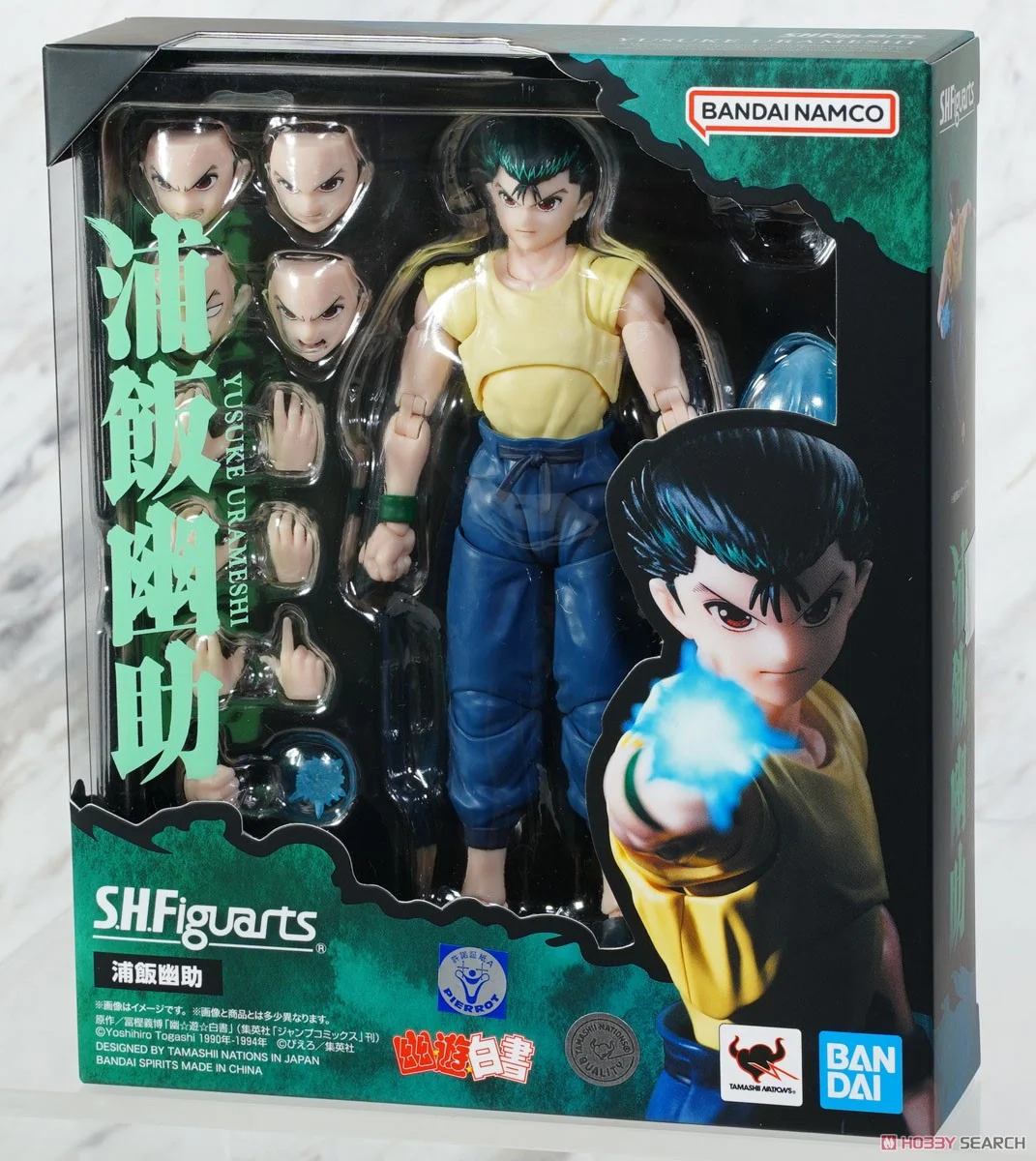 特價 全新 萬代 SHF 浦飯 幽助 幽遊白書 可動完成品