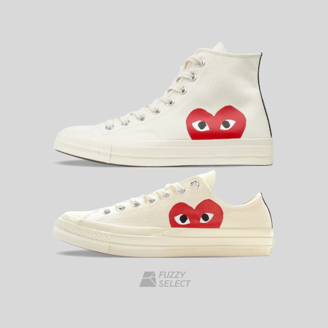 【逢甲FUZZY】Converse Chuck 70 Ox x CDG 低筒 高筒 白色 150207C 150205C