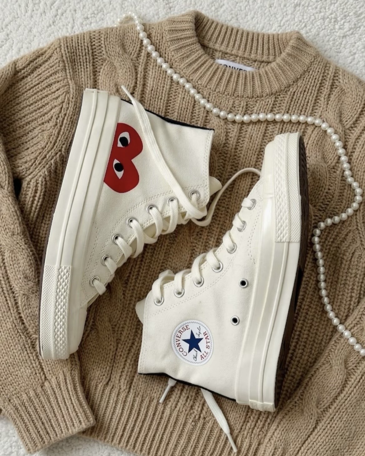 【逢甲FUZZY】Converse Chuck 70 Ox x CDG 低筒 高筒 白色 150207C 150205C