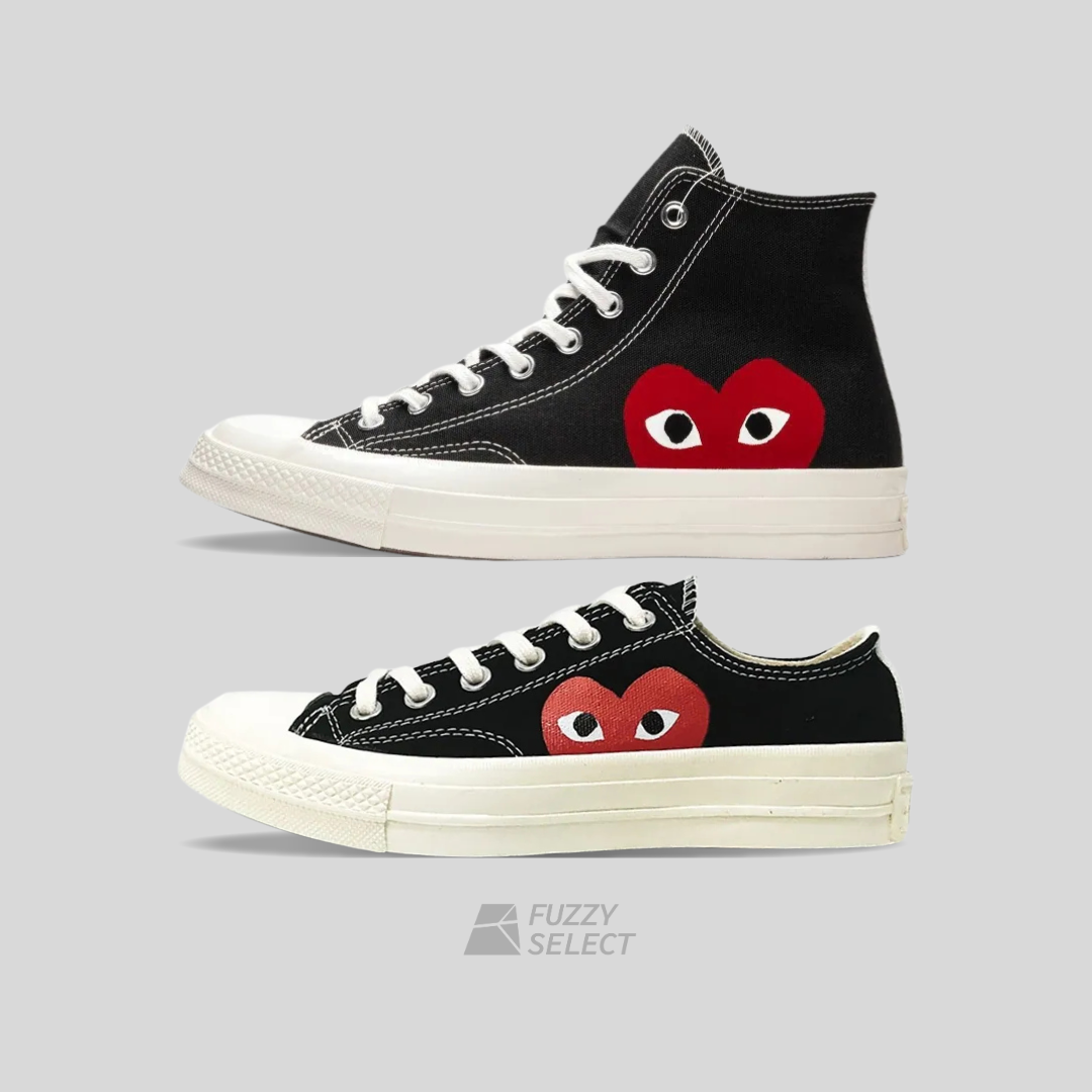 【逢甲FUZZY】Converse Chuck 70 Ox x CDG 低筒 高筒 黑色 150206C 150204C
