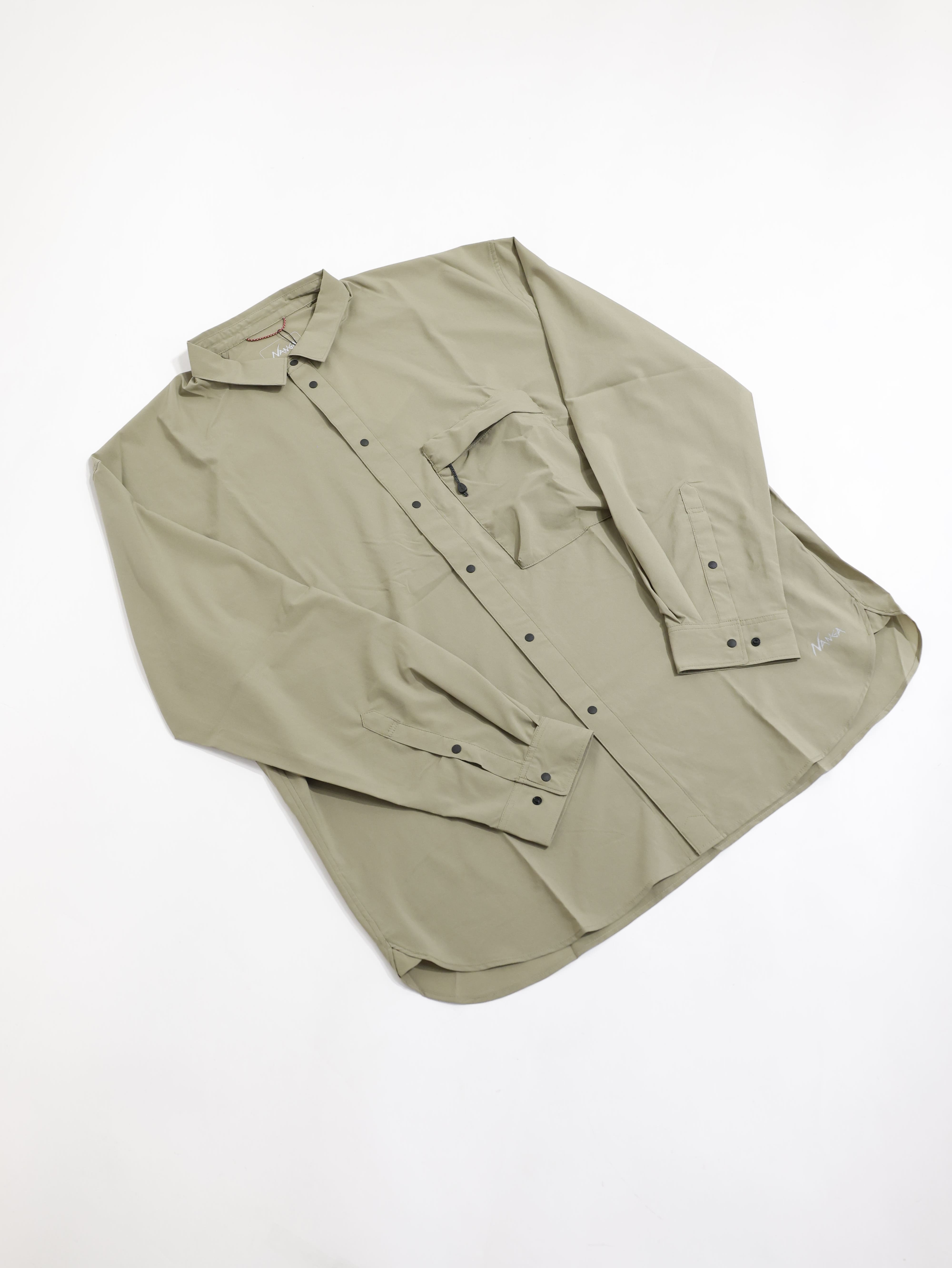 NANGA 男 PLC Excursion Shirt 長袖襯衫 NA12525