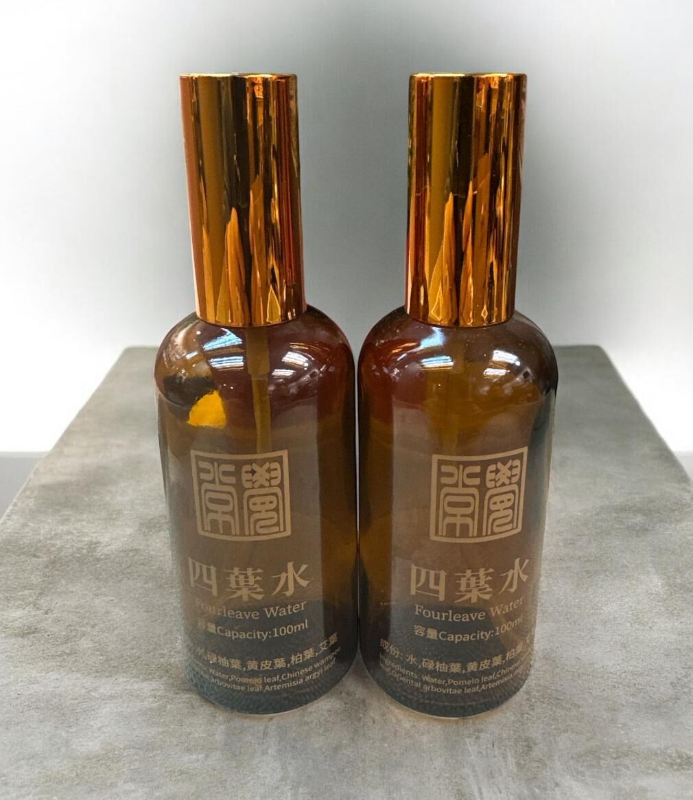 A26 解穢除垢四葉水 100ml (經師傅開光)【一套2支】