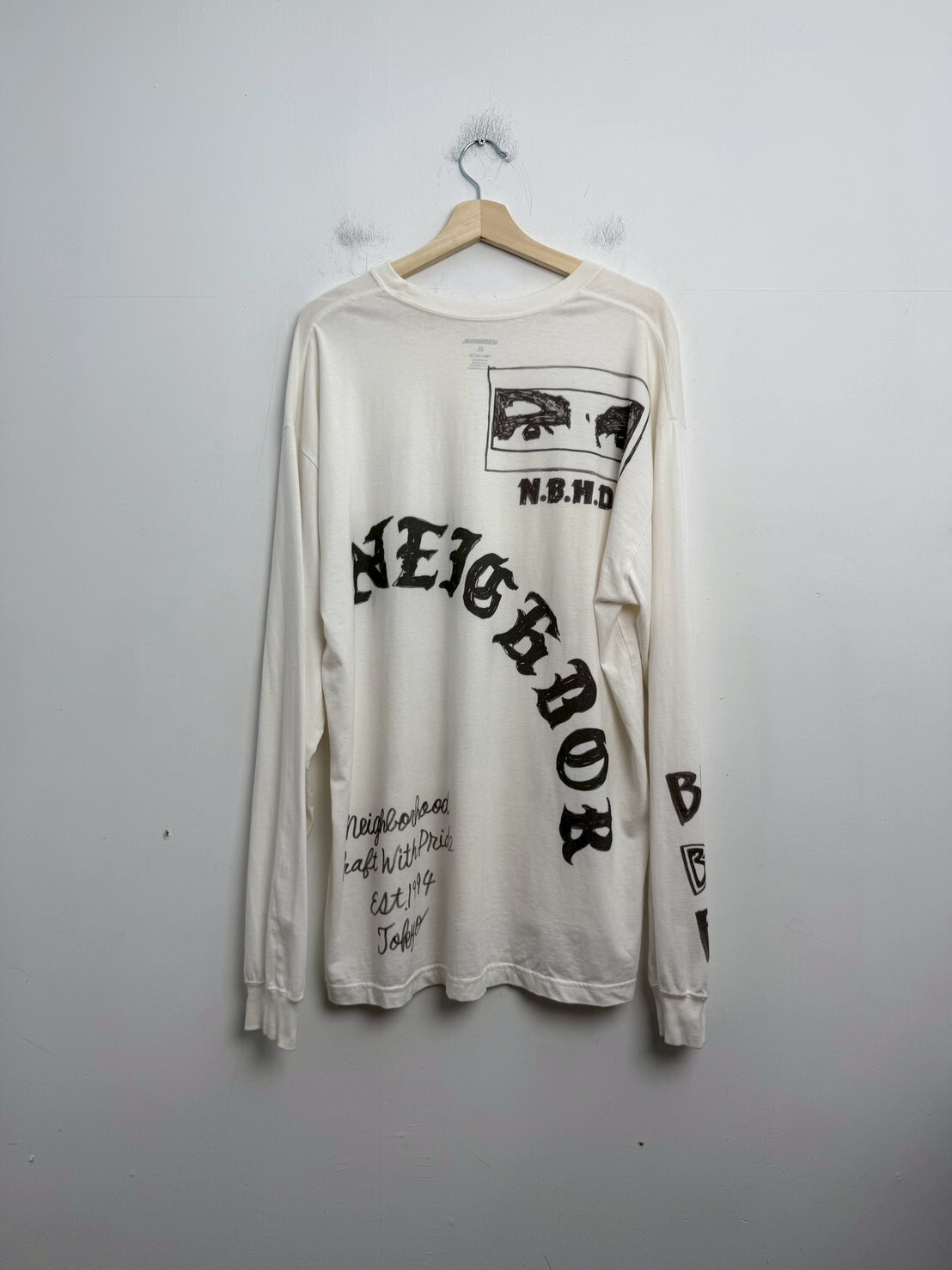 Neighborhood  NH 17 T-Shirt - White SIZE XL