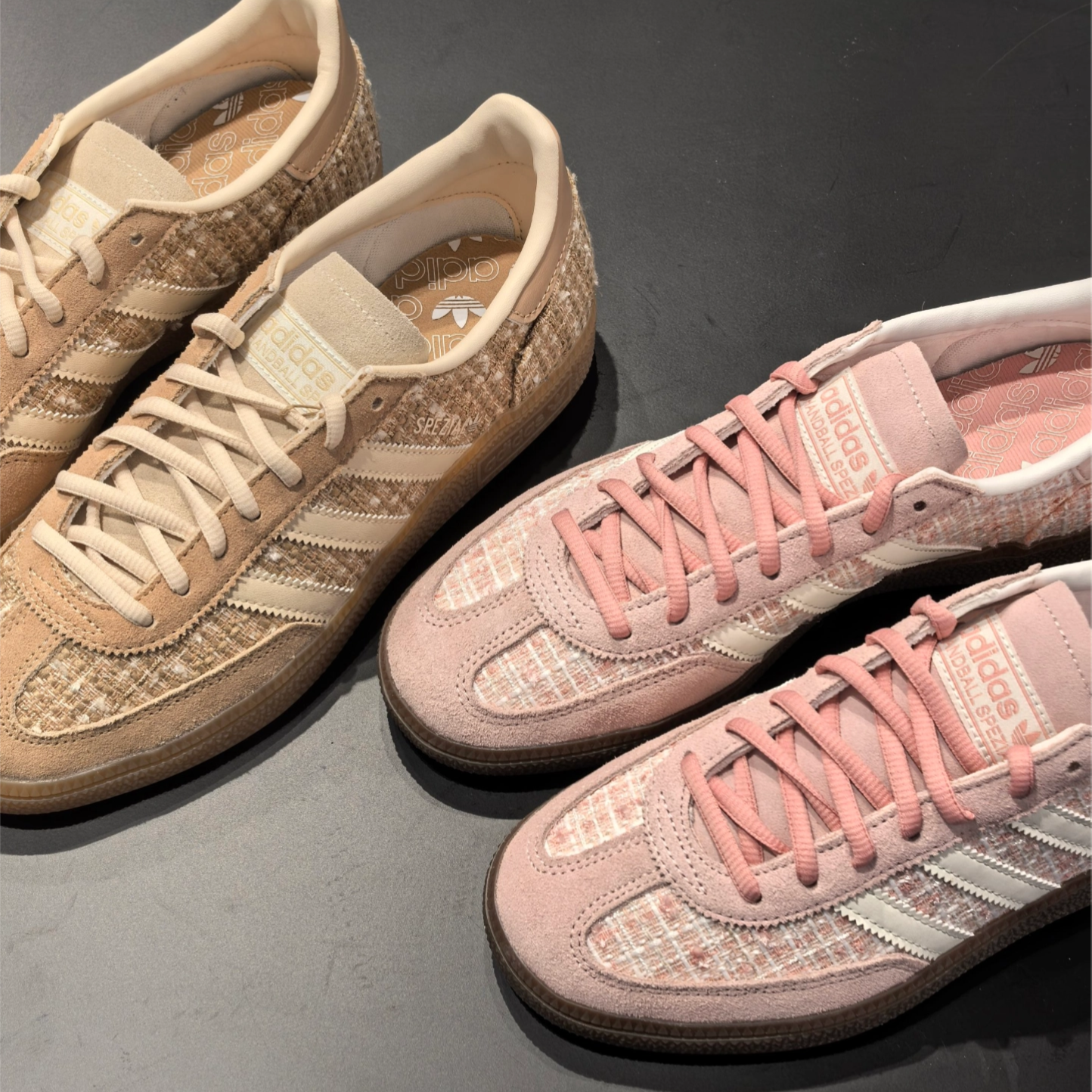 ADIDAS ORIGINALS HANDBALL SPEZIAL 小香風 焦糖底 (2 COLORS)