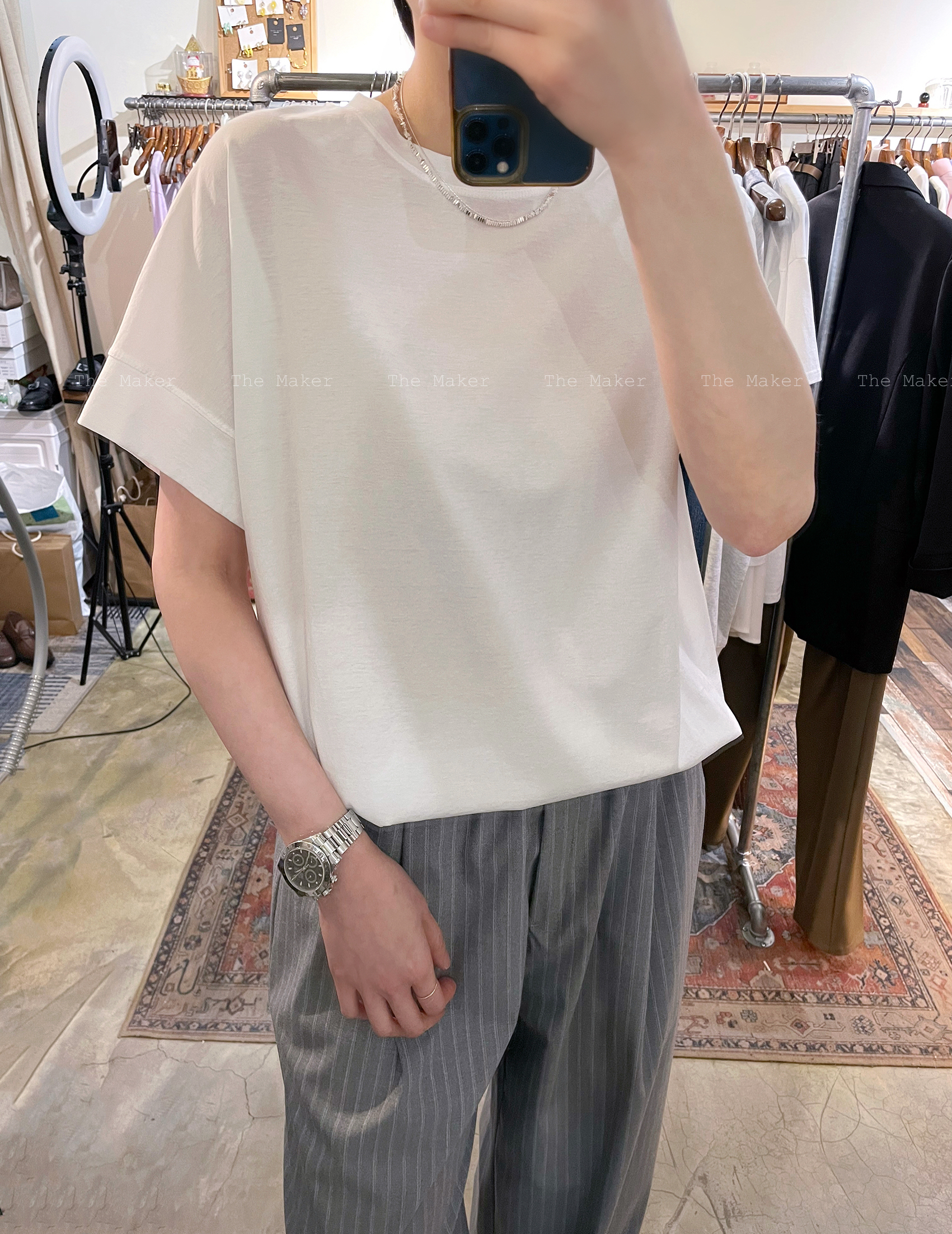 🎐 清爽棉質立體 Tee 🎐
