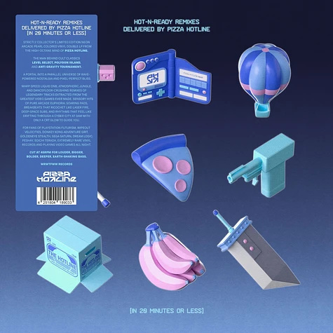 Pizza Hotline《Hot-N-Ready Remixes Delivered By Pizza Hotline [In 20 Minutes Or Less]》（2LP）
