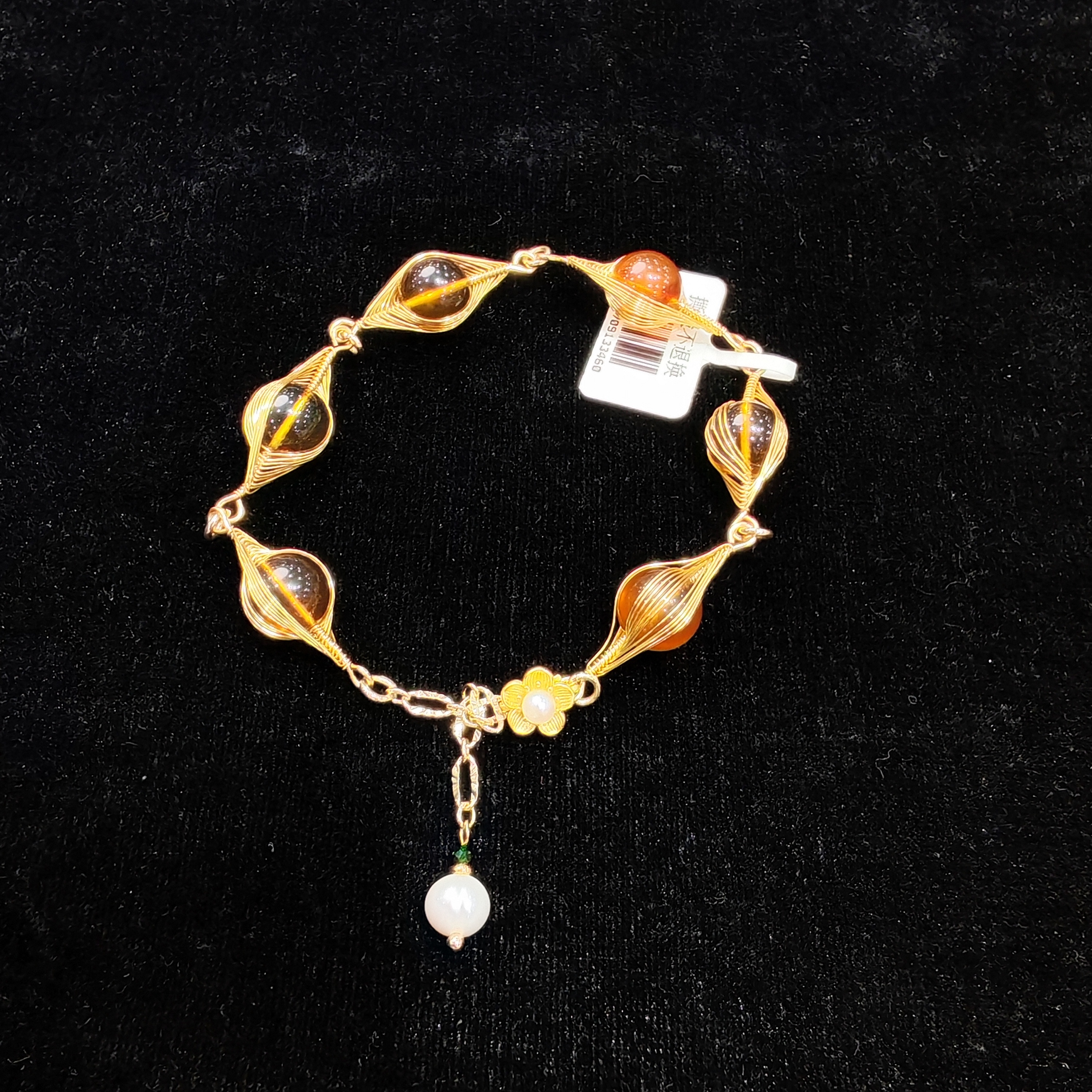 HKAG0507-038 多寶繞絲手工手鏈 (A38)