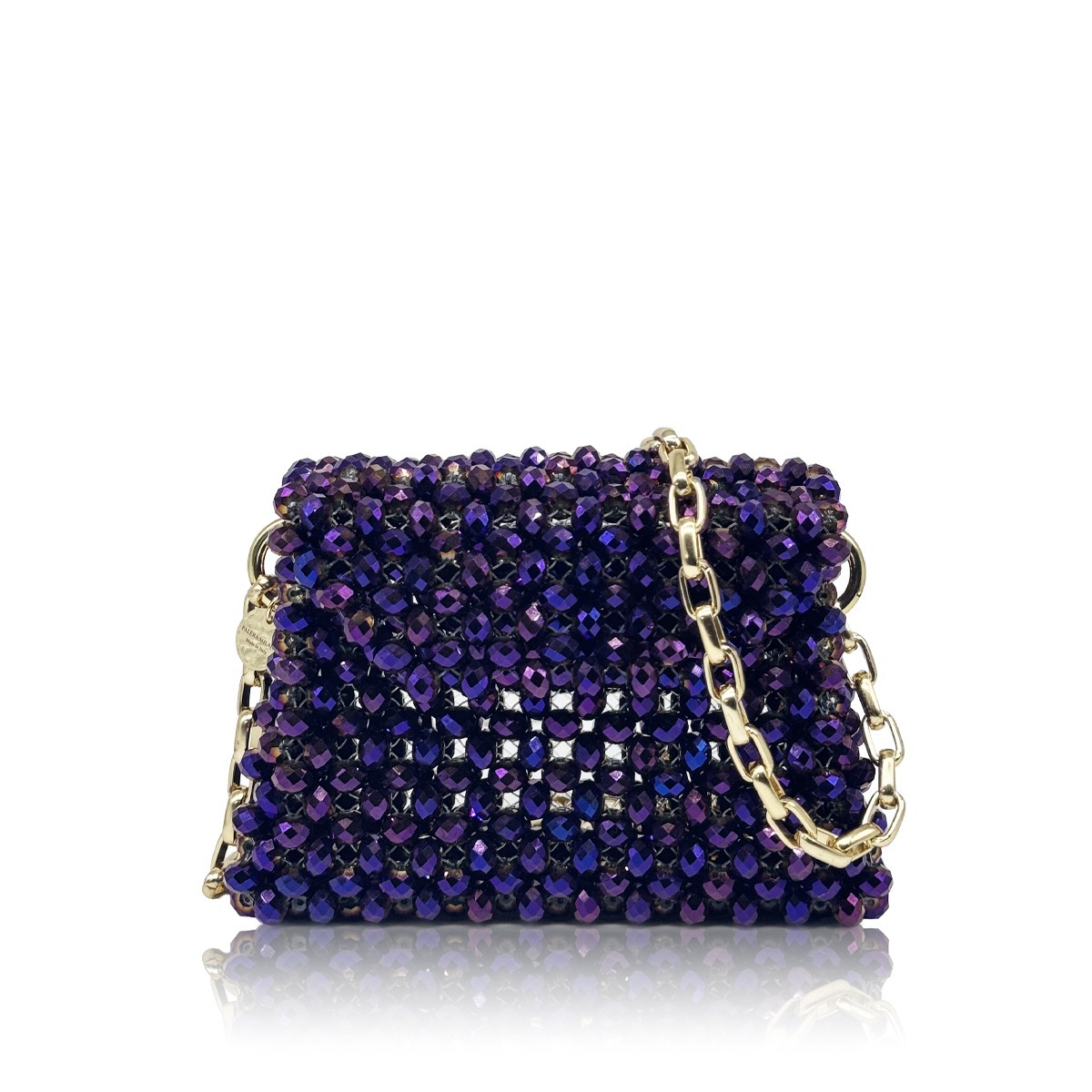 1PO0506-837 [PALERA MILANO] Jean's Selection - Mini Roma Purple Gold Hardware #BGMROU-C10X8A (EU)