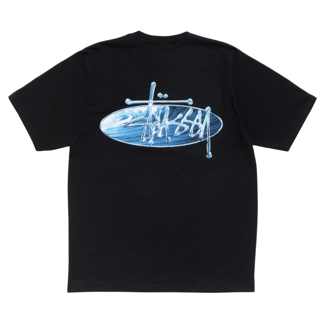 ☆ETW☆【EASY TO WEAR】Stussy 26SS WAVE OVAL TEE 字體 海浪 LOGO 短T 短袖 短TEE
