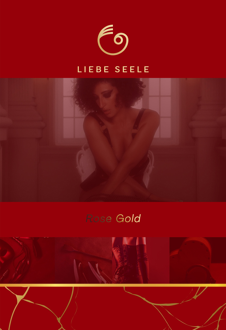 Liebe Seele Rose Gold 玫瑰金粹 真皮手銬 情趣手銬 SM手手銬