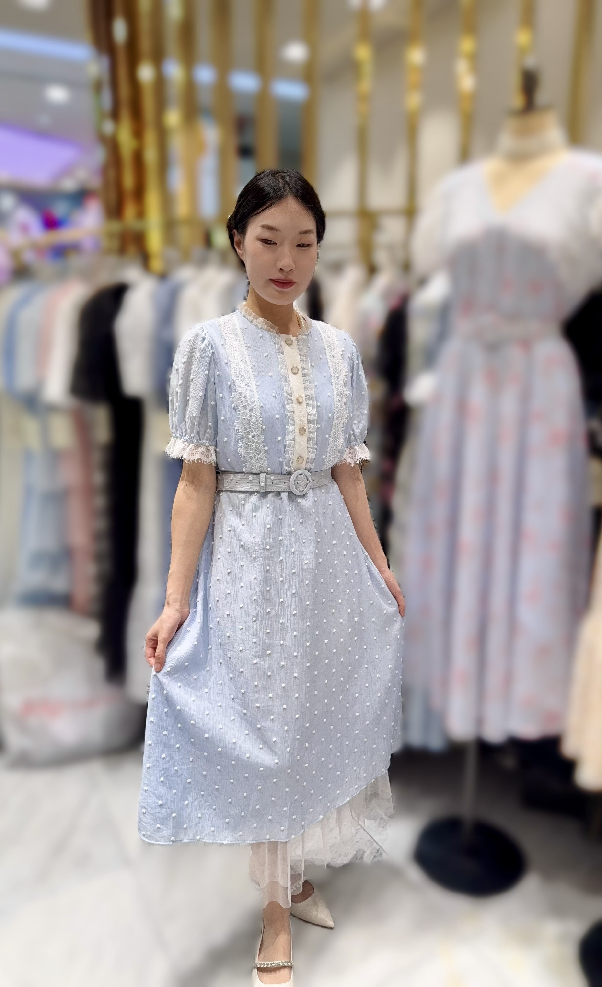 AD58 胸44  腰32 -40  HIP50 長48 $999 [一口價]