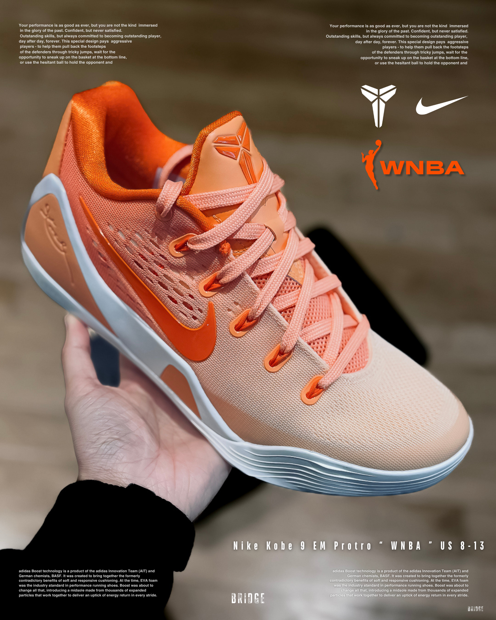 『 限時2日！ WNBA限定 』NIKE KOBE 9 WNBA