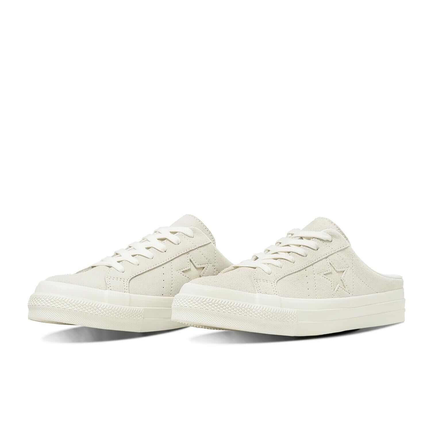 Converse One Star Suede Mule 日本限定 奶油白 懶人 穆勒鞋 33702980